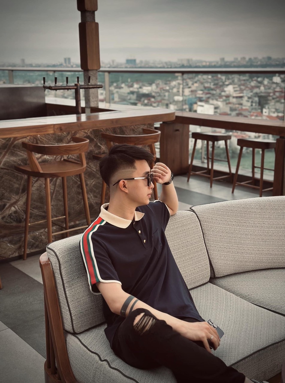 POLO GC Cotton Jersey Viền Tay - Khuy Vàng_thumbnail_3