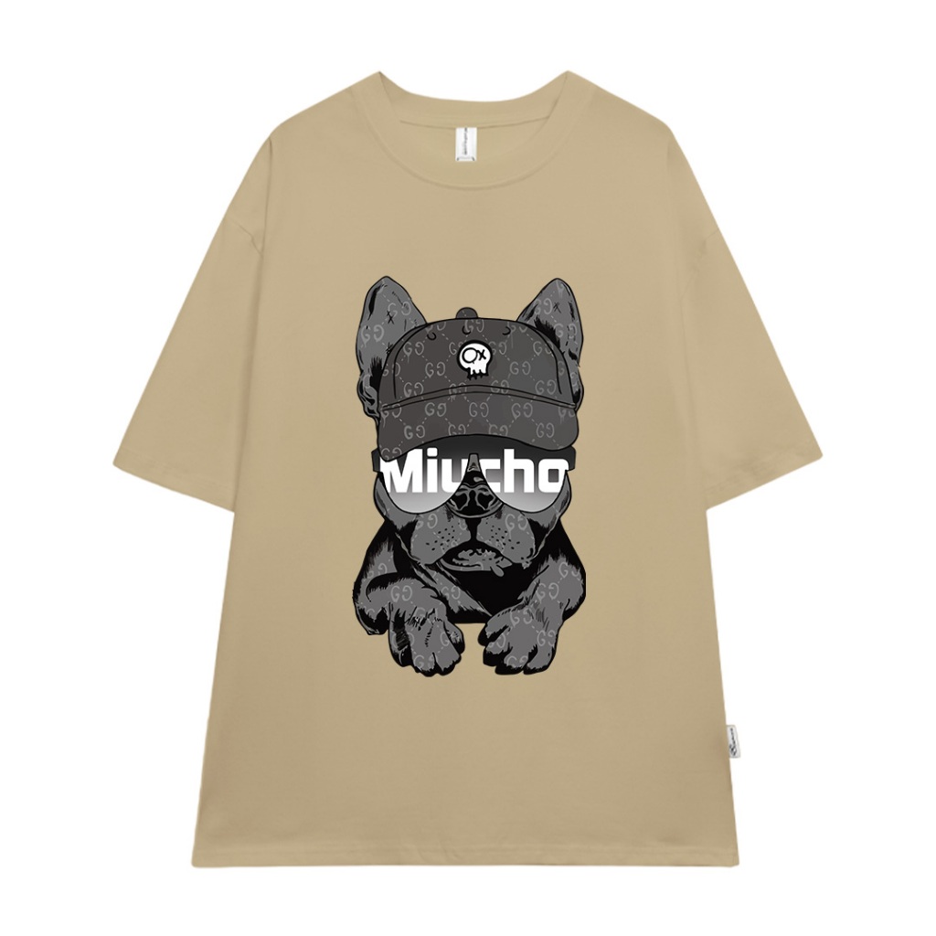 Áo phông nam boy phố form rộng nhiều màu ATD1071 Miucho Man tay ngắn cổ tròn in mix_thumbnail_16