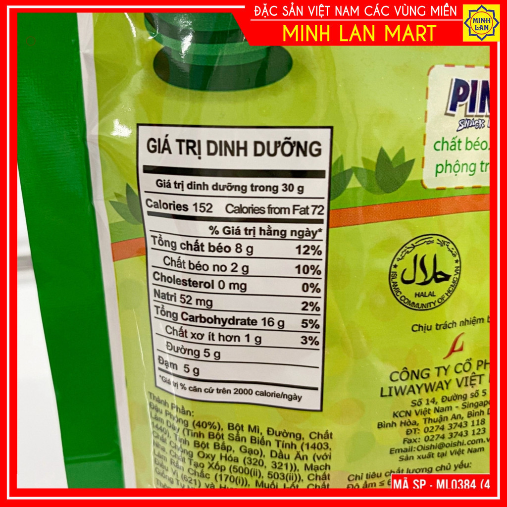 Snack nhân Đậu phộng Pinattsu gói 85g Vị nước cốt dừa - Đặc Sản Bốn Phương_thumbnail_1