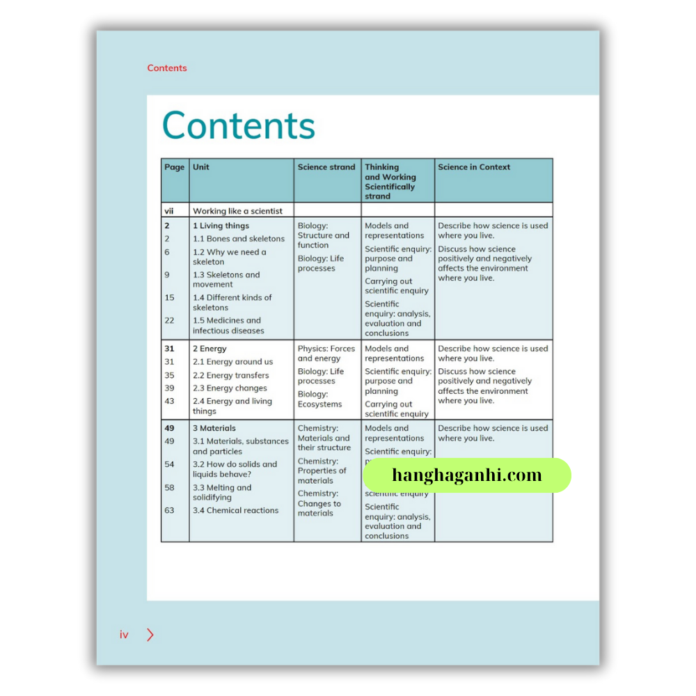 Cambridge Song Ngữ bậc Tiểu học – KHOA HỌC – Sách học sinh 4 – Quyển 1&2_thumbnail_3
