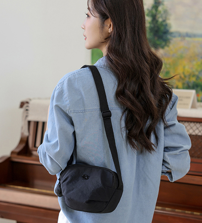 Túi đeo chéo nữ Nylon nhẹ Túi đeo vai nữ thời trang hình con sò thích hợp cho du lịch và sử dụng hàng ngày {TDC-NY-08}_thumbnail_5