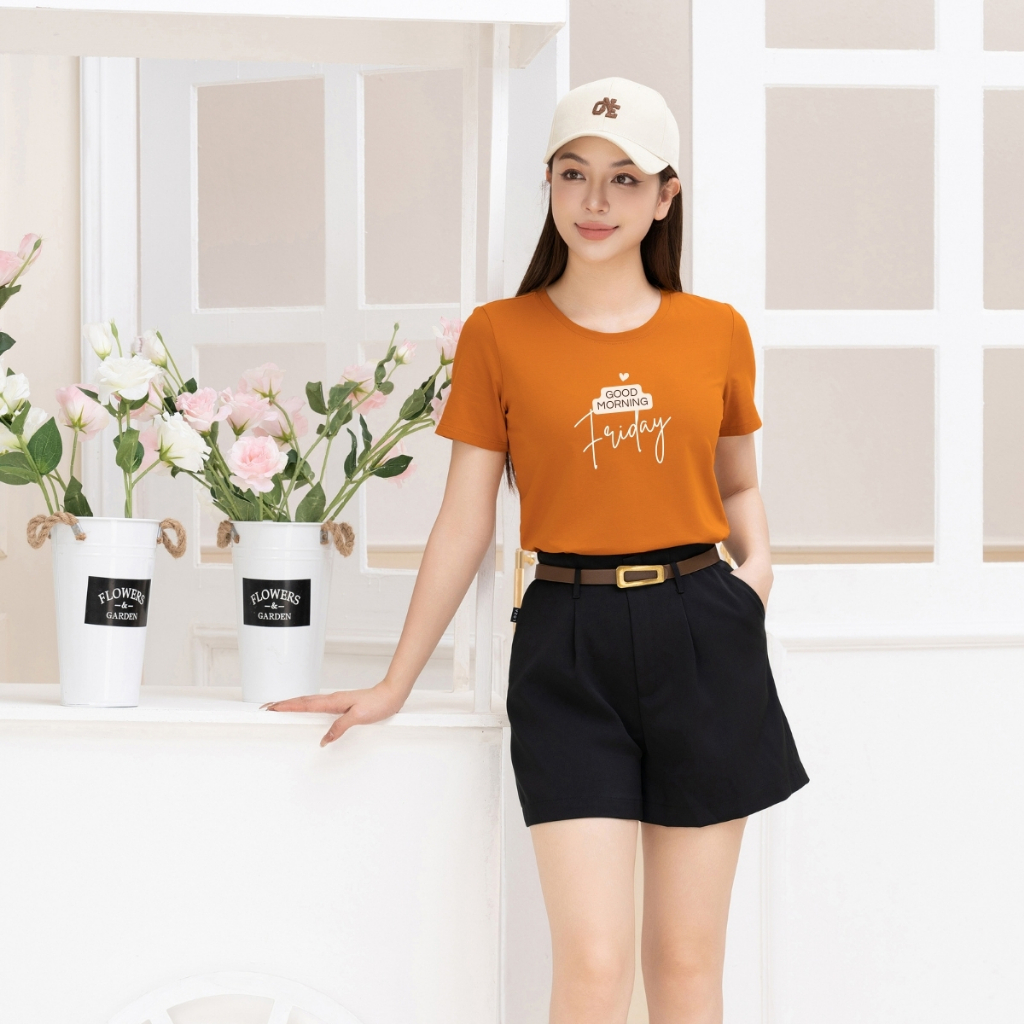 [Form Vừa] Áo phông nữ Friday - Áo phông thời trang LOZA dáng vừa - G0181_thumbnail_4