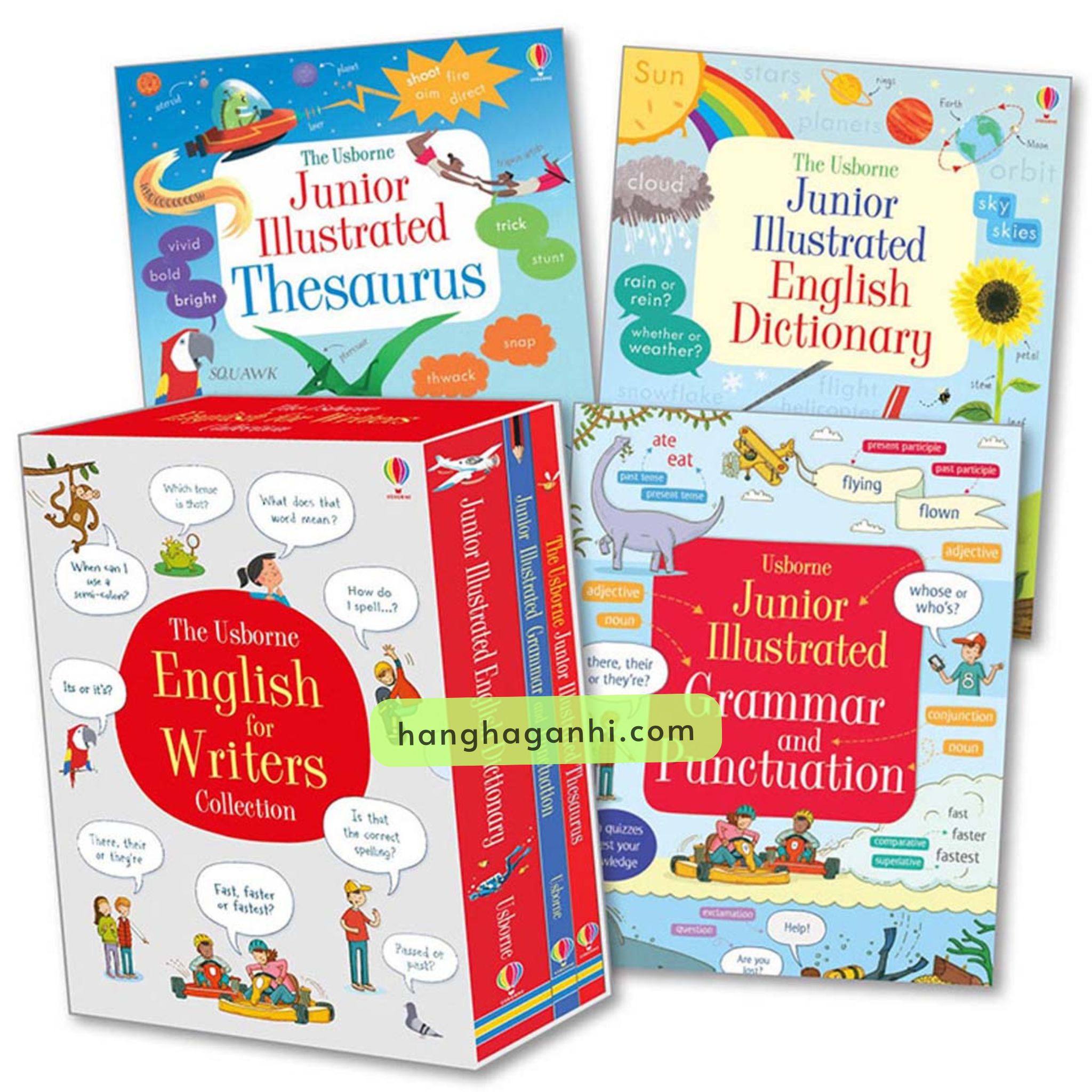 The Usborne English for Writers Collection – Trọn Bộ 3 Quyển