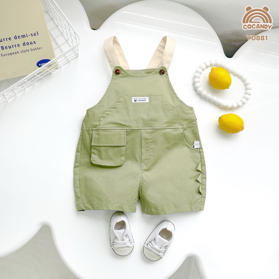 Yếm cộc XANH RÊU 1 túi hộp phối dây BE_thumbnail_1