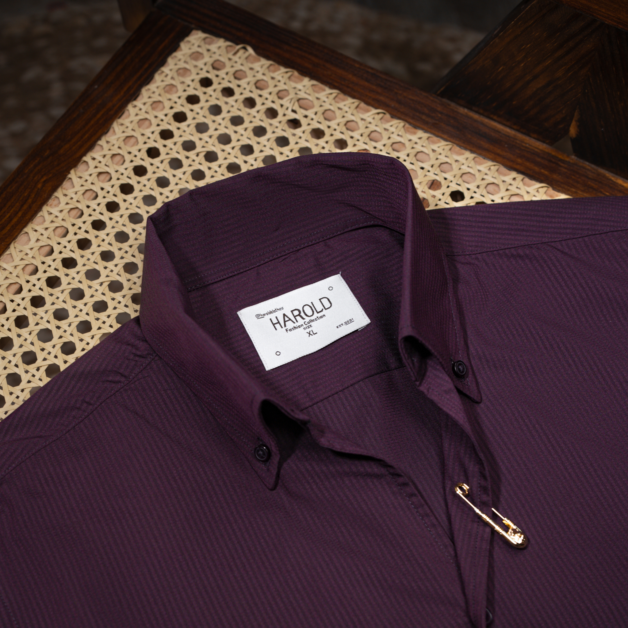 Sơ Mi Button Down Sọc Tiger Pin_thumbnail_45