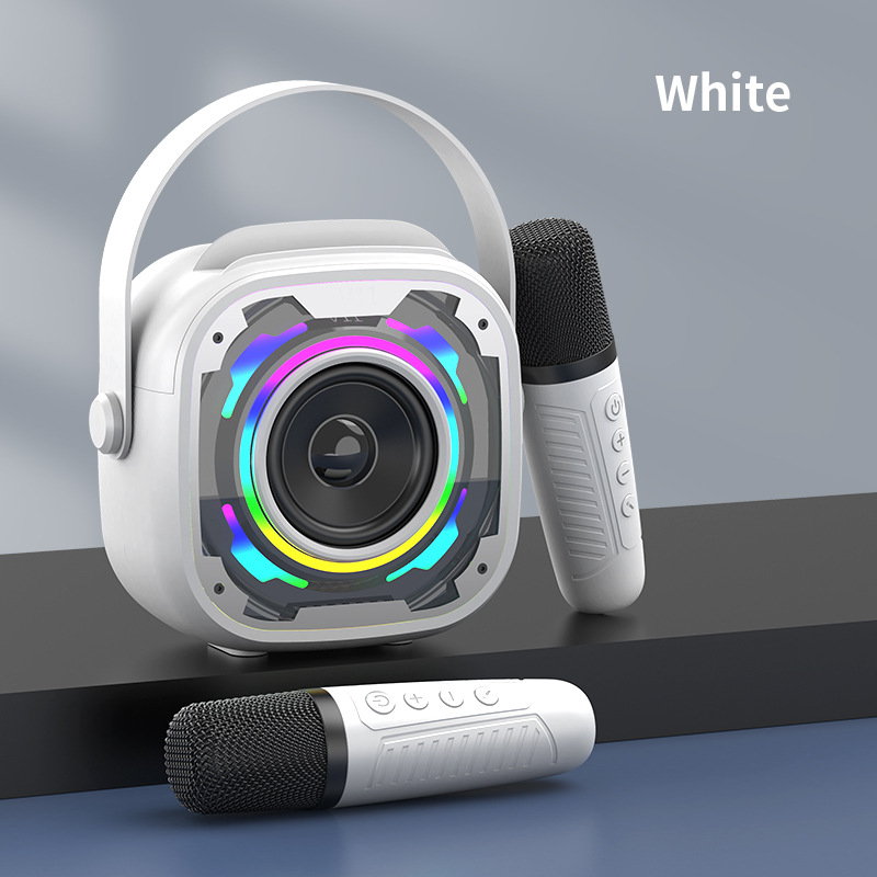 LOA SIÊU TRẦM NHỎ GỌN V11 KÈM 2 MIC KẾT NỐI BLUETOOTH_thumbnail_0