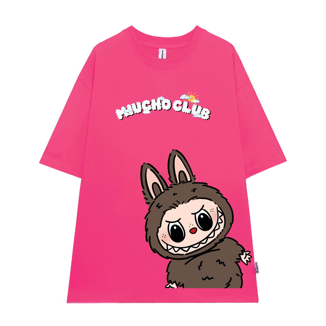 Áo phông labubu form rộng unisex ATD1437 Miucho tay ngắn cổ tròn in mix_thumbnail_16