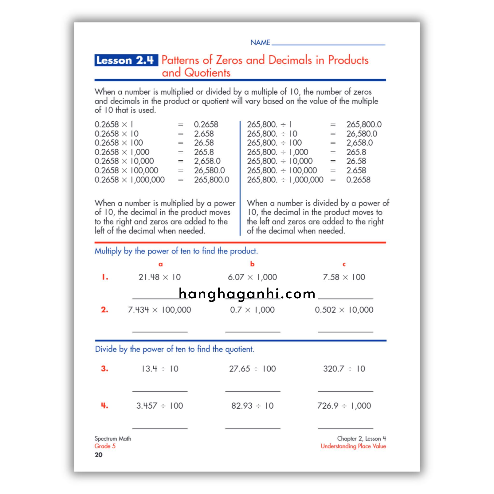 Sách Spectrum Math Workbook Grade 5 - Sách Toán Tiếng Anh cho bé lớp 5_thumbnail_12