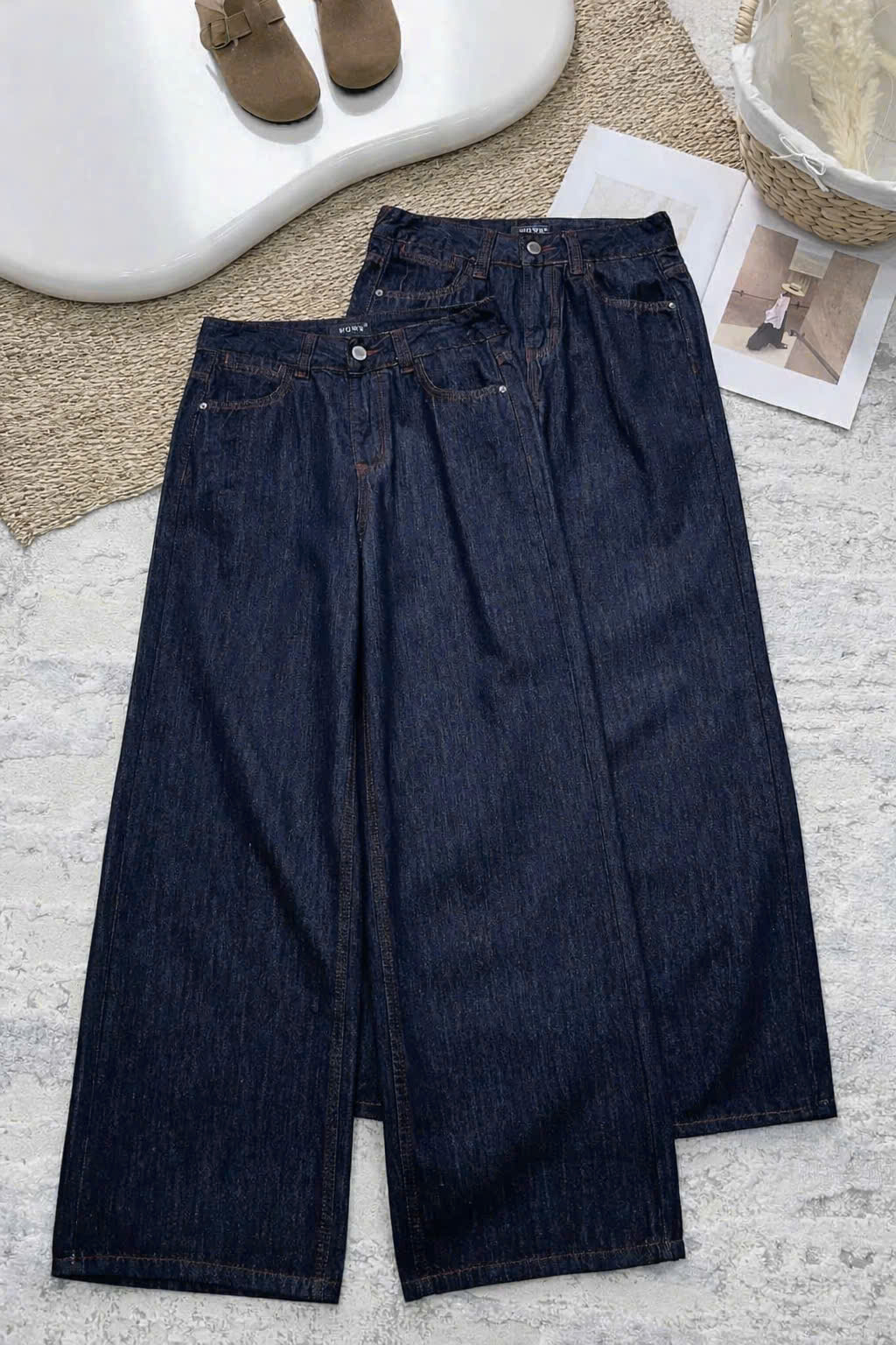 Quần Jean Suông 9051