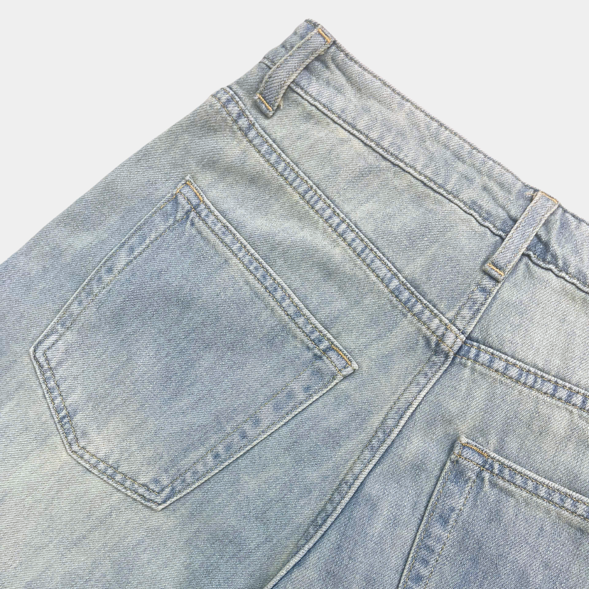 Quần Jean ống rộng Basic Túi trơn_thumbnail_11