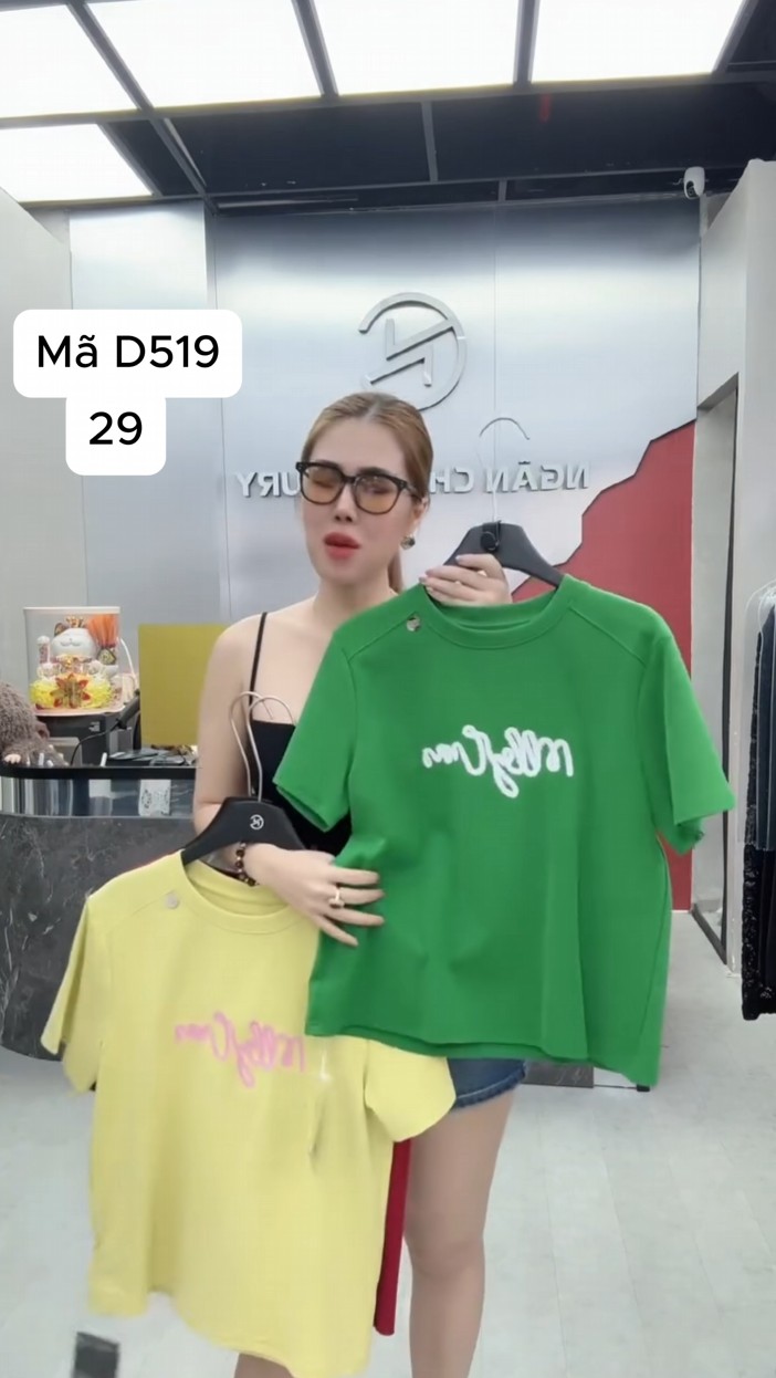 D519 Áo thun form vừa