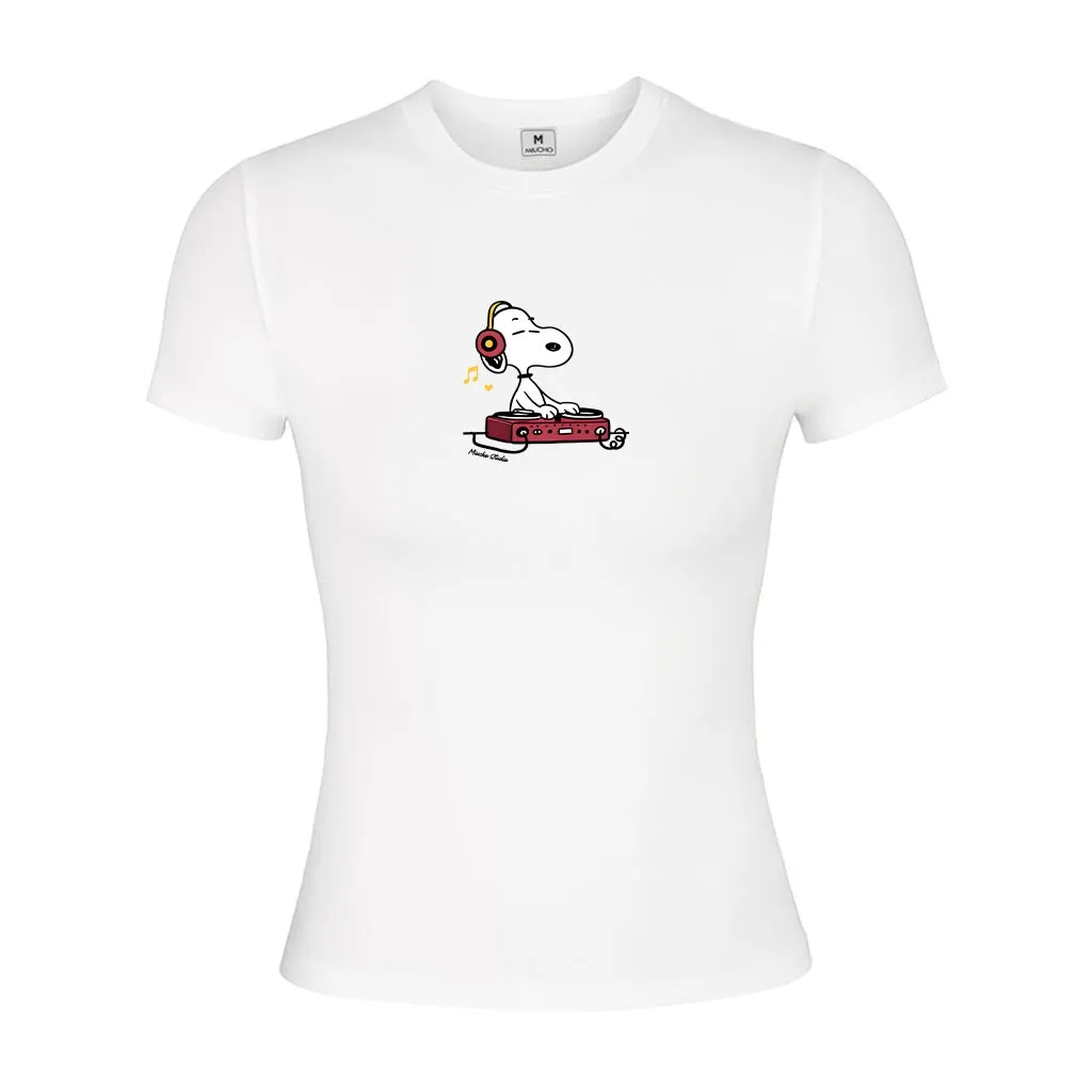 Áo baby tee Snoopy Beezy 3330 slim fit tôn dáng_thumbnail_0
