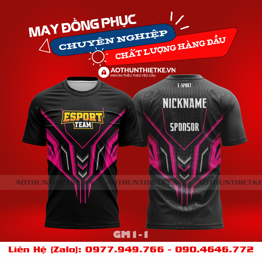 Mẫu Áo Game Thủ Esports Thiết Kế - TKGM28_thumbnail_0