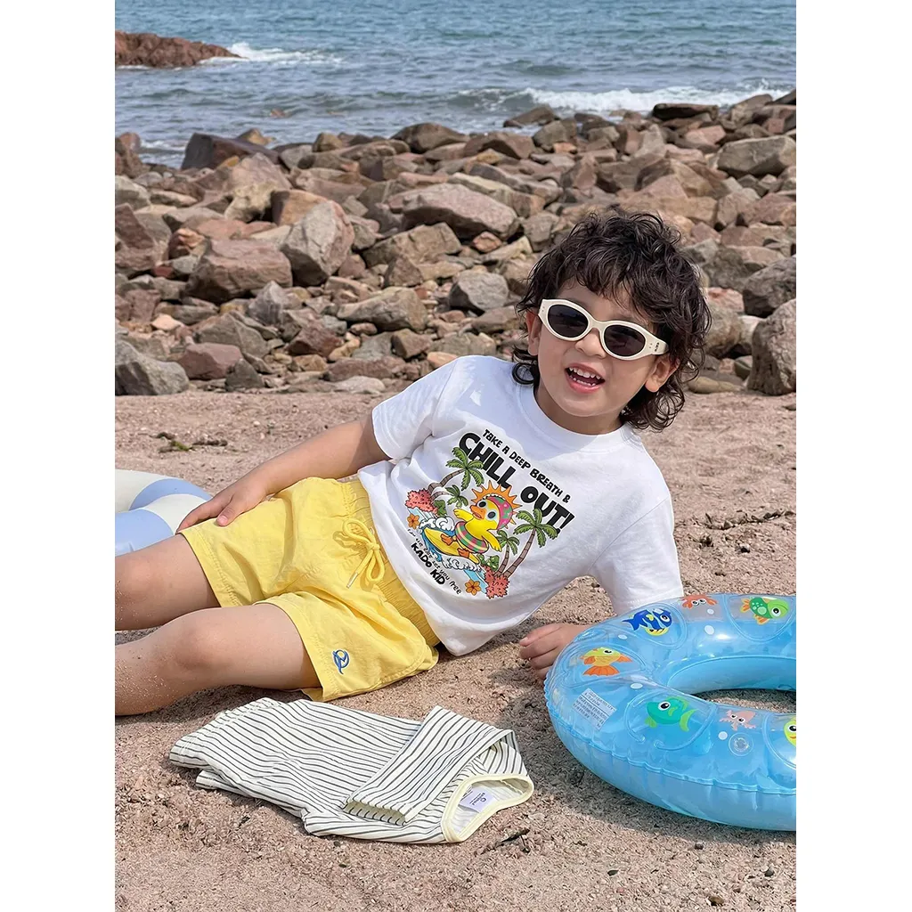 Áo thun bé trai bé gái hè biển Kado form rộng 3431_thumbnail_4