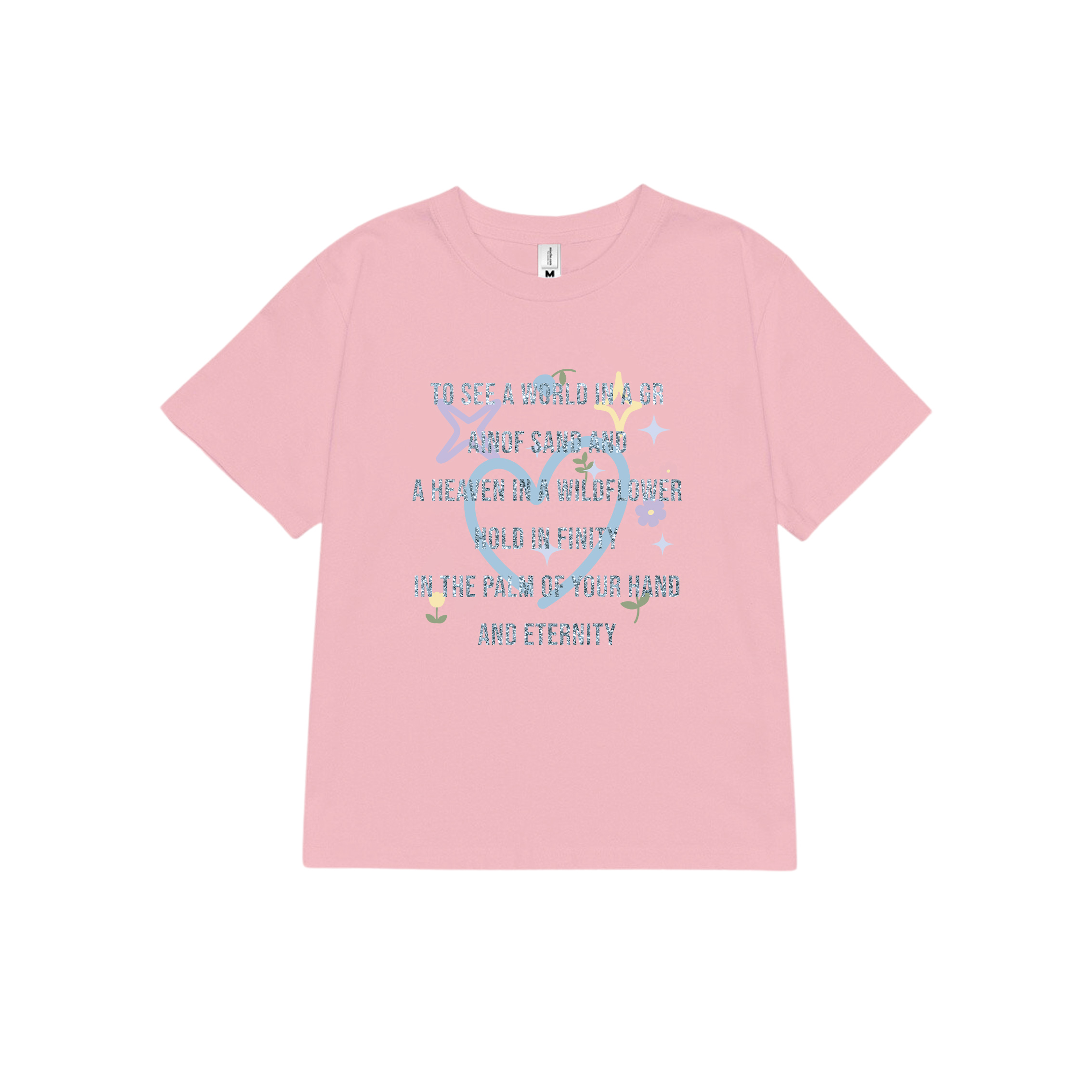 Áo Thun baby tee trái tim form ôm ABD1347 Miucho vải cotton co giãn in mix_thumbnail_13