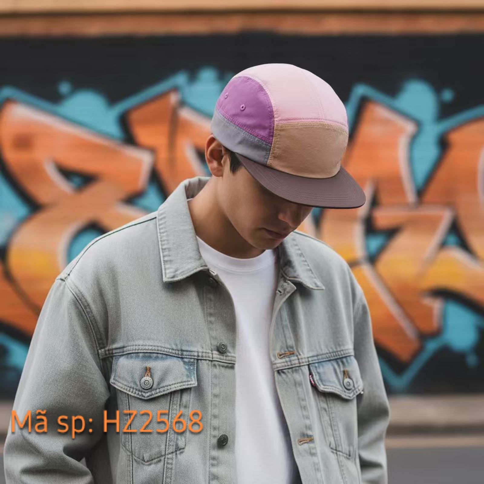 Mũ lưỡi trai snapback thể thao phối nhiều màu HZ2568