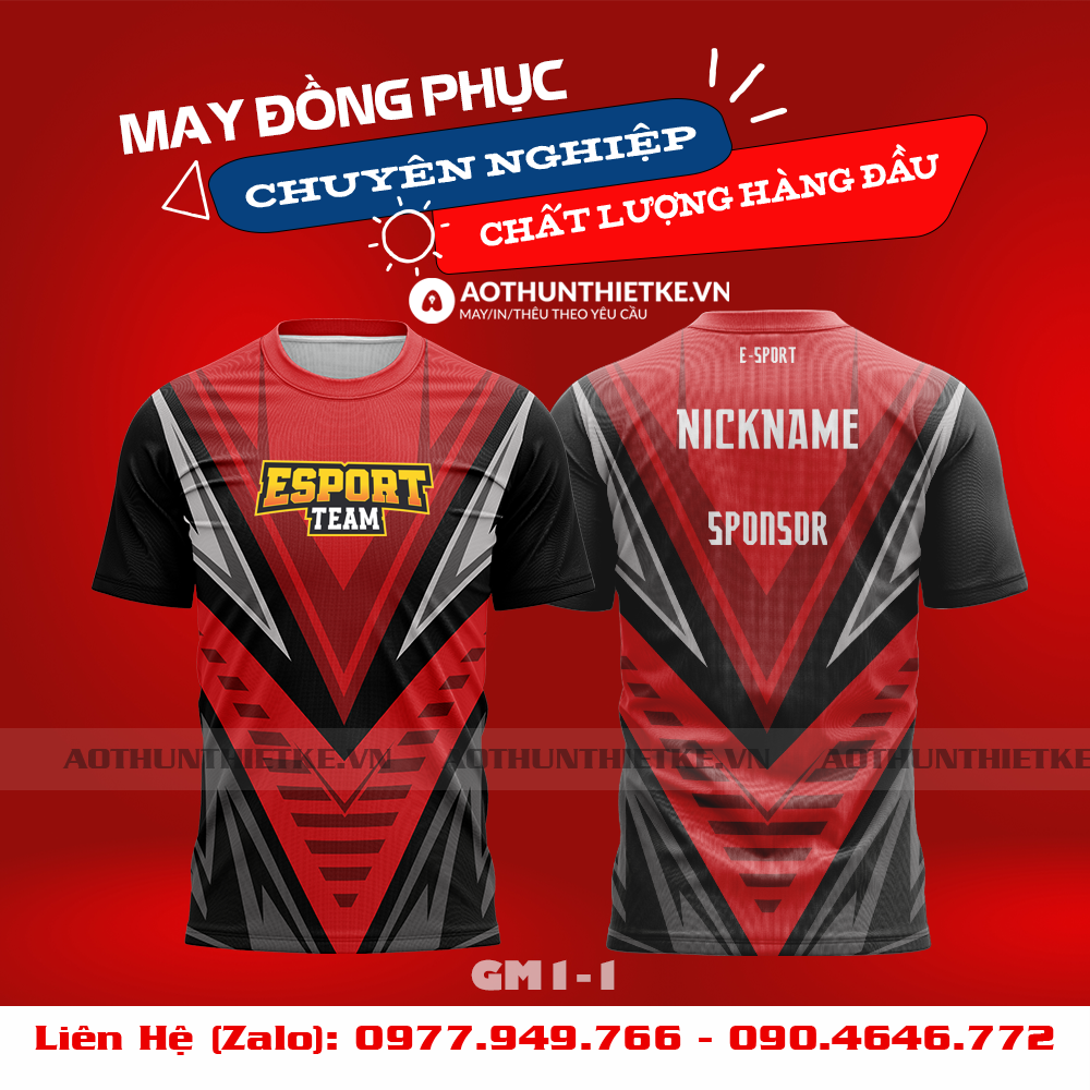 Mẫu Áo Game Thủ Esports Thiết Kế - TKGM63_thumbnail_0