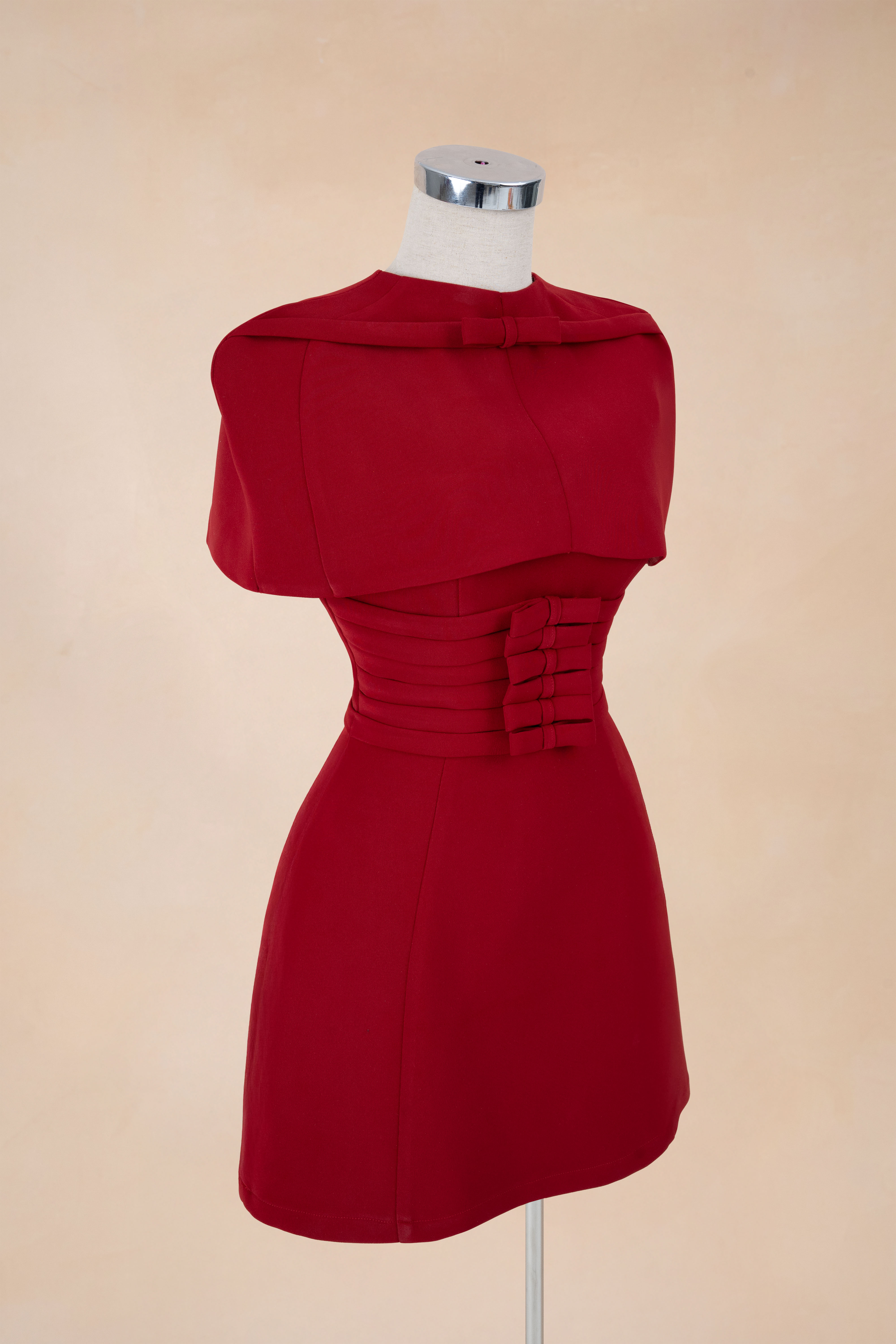 Đầm Trùm Vai Đính Nơ_thumbnail_4