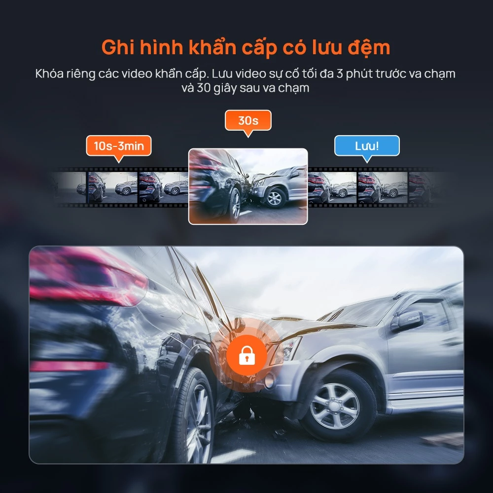 Camera 70mai A800SE (Ghi hình 4K), Trước Sau  Chính Hãng Bản Quốc Tế_thumbnail_2