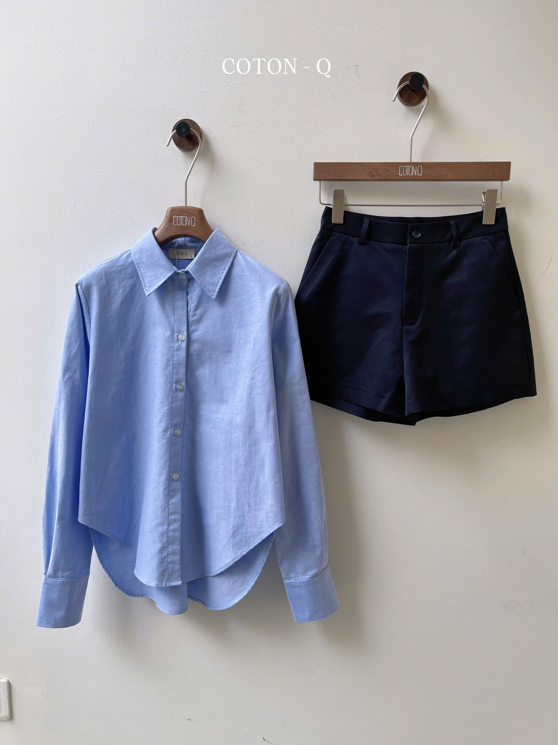 Set áo somi xanh + quần short_thumbnail_10