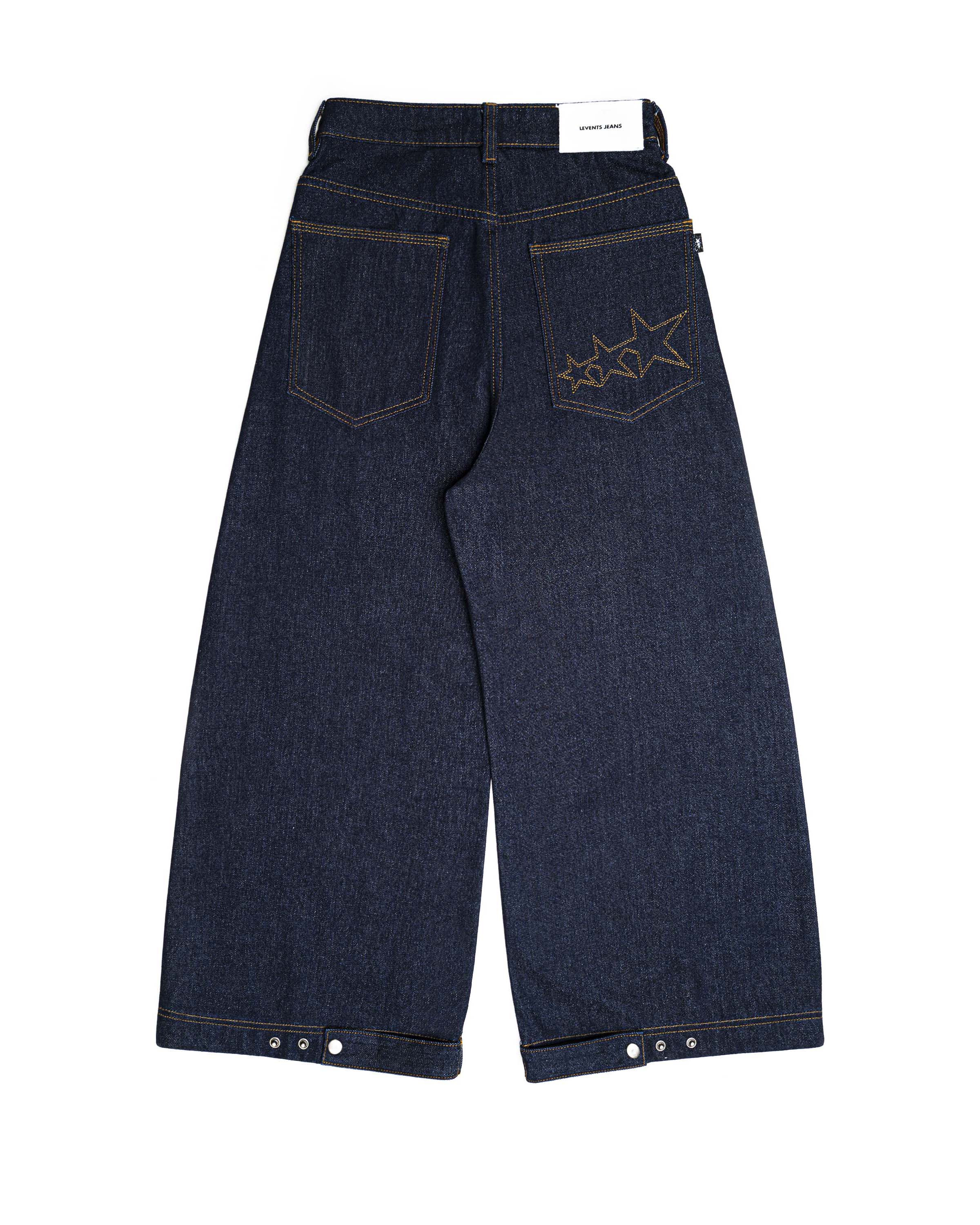 Levents® Raw Denim Stitch Baggy Jeans_thumbnail_9
