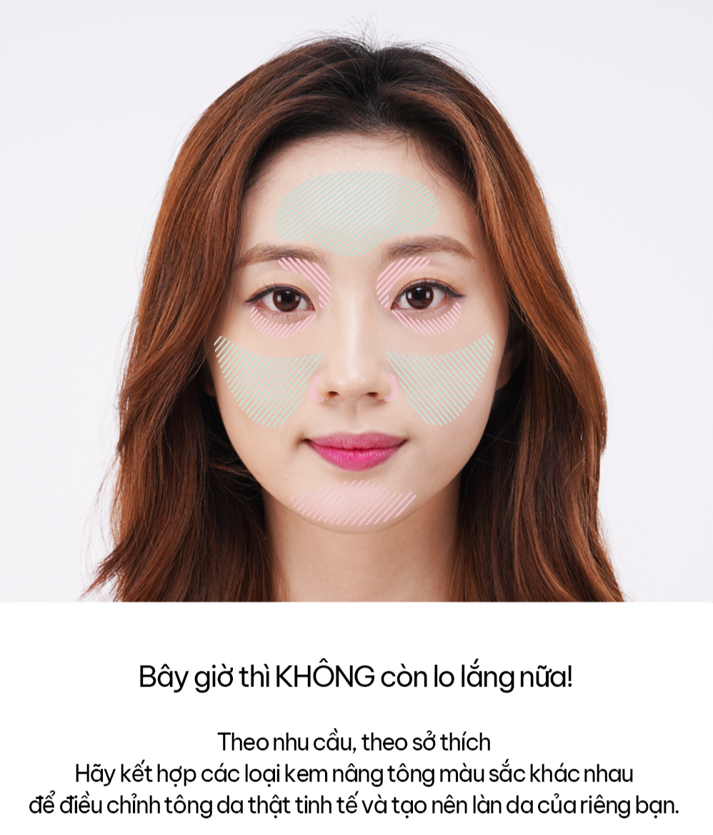 COSNORI ROMANTIC PINK TONE-UP CREAM - Kem Nâng Tông Tự Nhiên Làm Sáng Da Xỉn Màu - Niacinamide, Hoa Anh Đào, HA - 50ml - [C027]_thumbnail_1