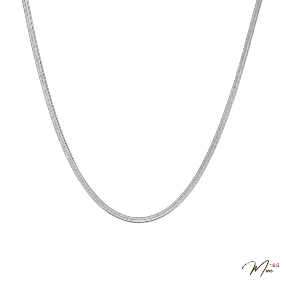 D261 - Dây chuyền nữ lụa bản dẹt bản 3mm_thumbnail_3