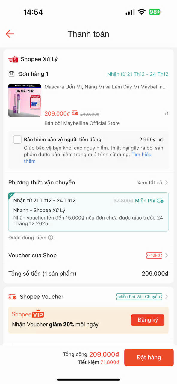 Mascara MAYBELLINE New York Falsies Lash Lift 8.6ml_thumbnail_5