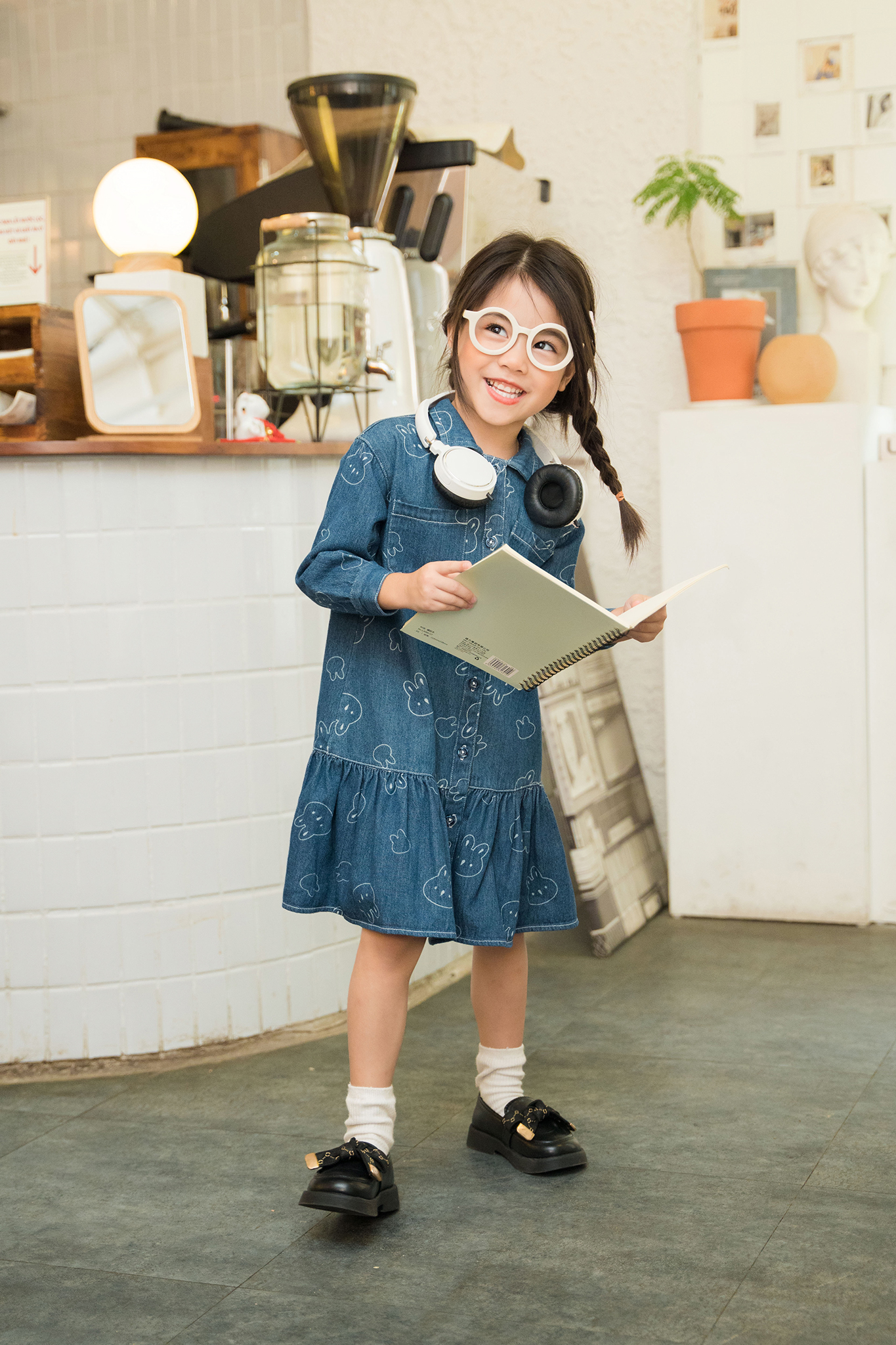 Váy sơ mi jean phối bèo đuôi cá_thumbnail_1