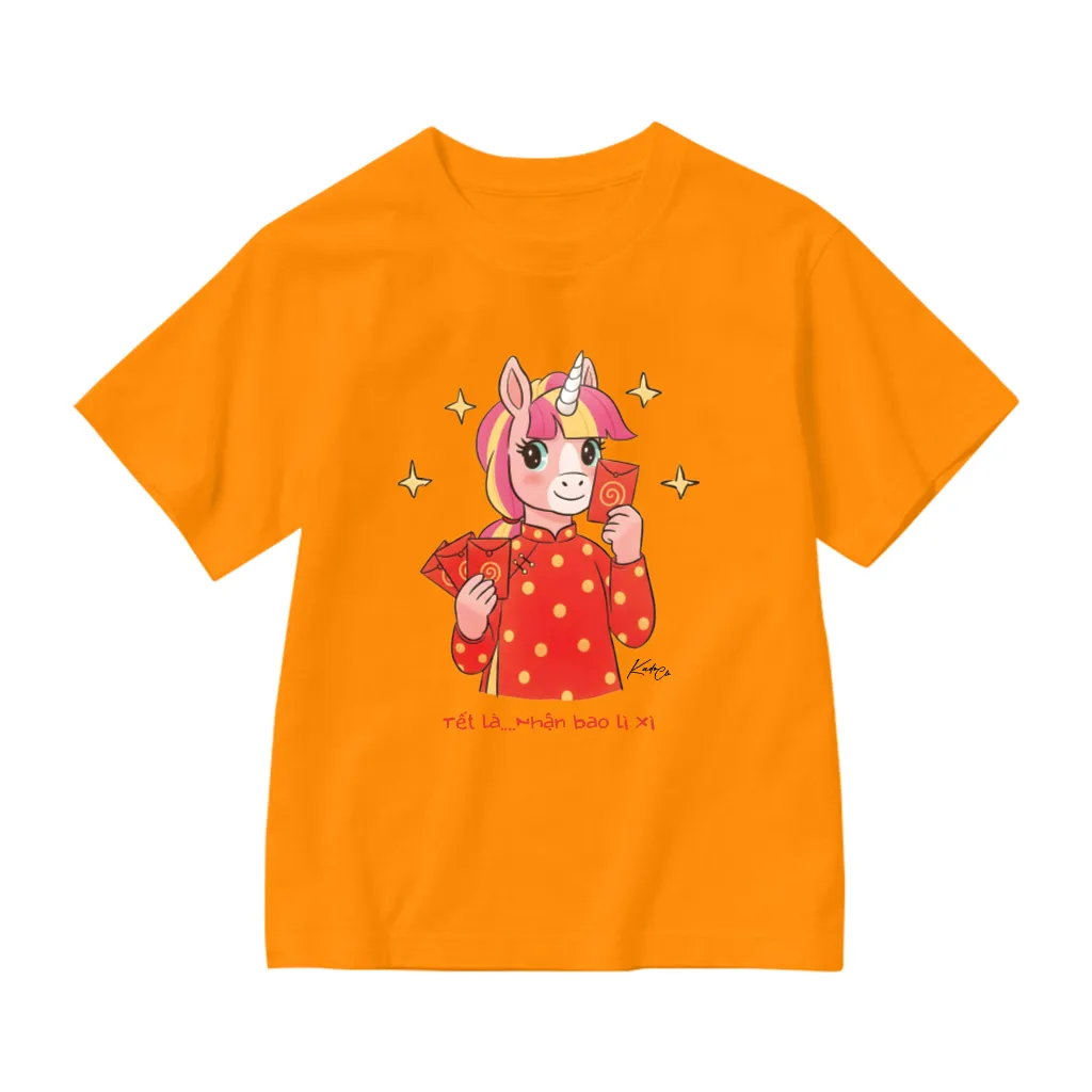 Áo thun bé trai bé gái Kado chất vải cotton cao cấp thoáng mát Tết Bính Ngọ 2860_thumbnail_18