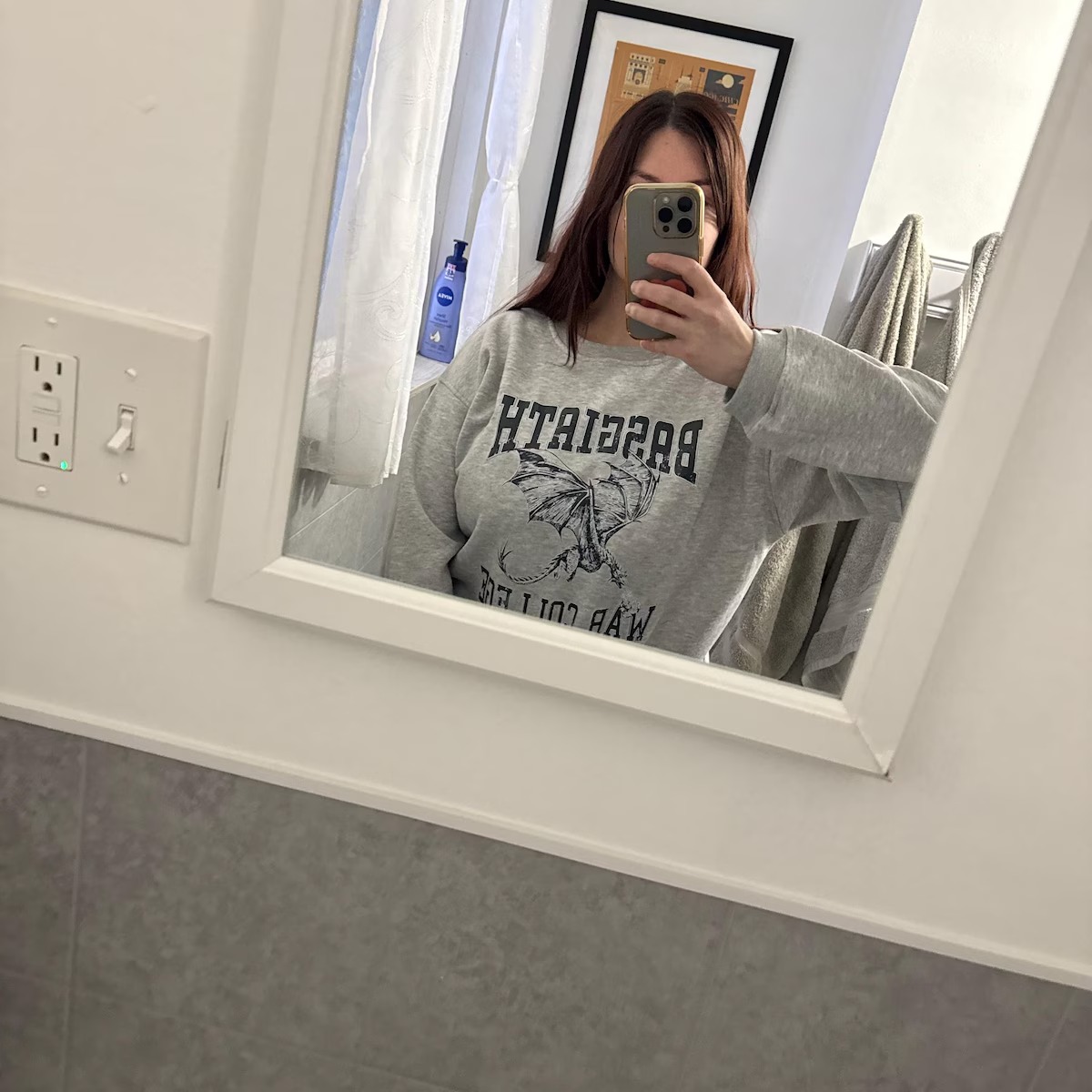 Skyborne Academy Sweatshirt – Bookish Fantasy Two-Sided Design_thumbnail_12