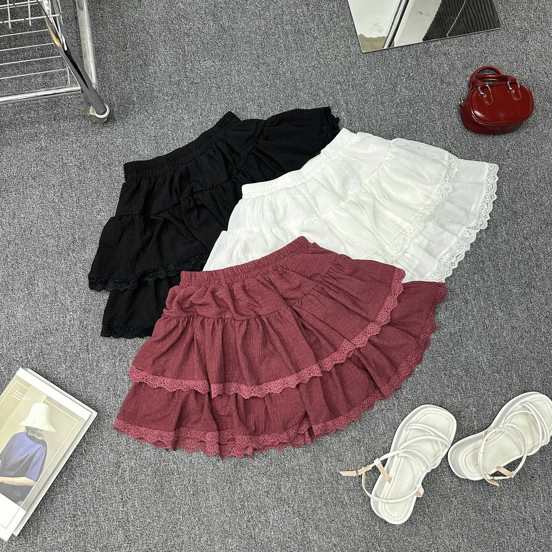 Chân váy ren lưng thun kiểu bigsize CV6010 dành cho nàng béo mập từ 55-90kg_thumbnail_10