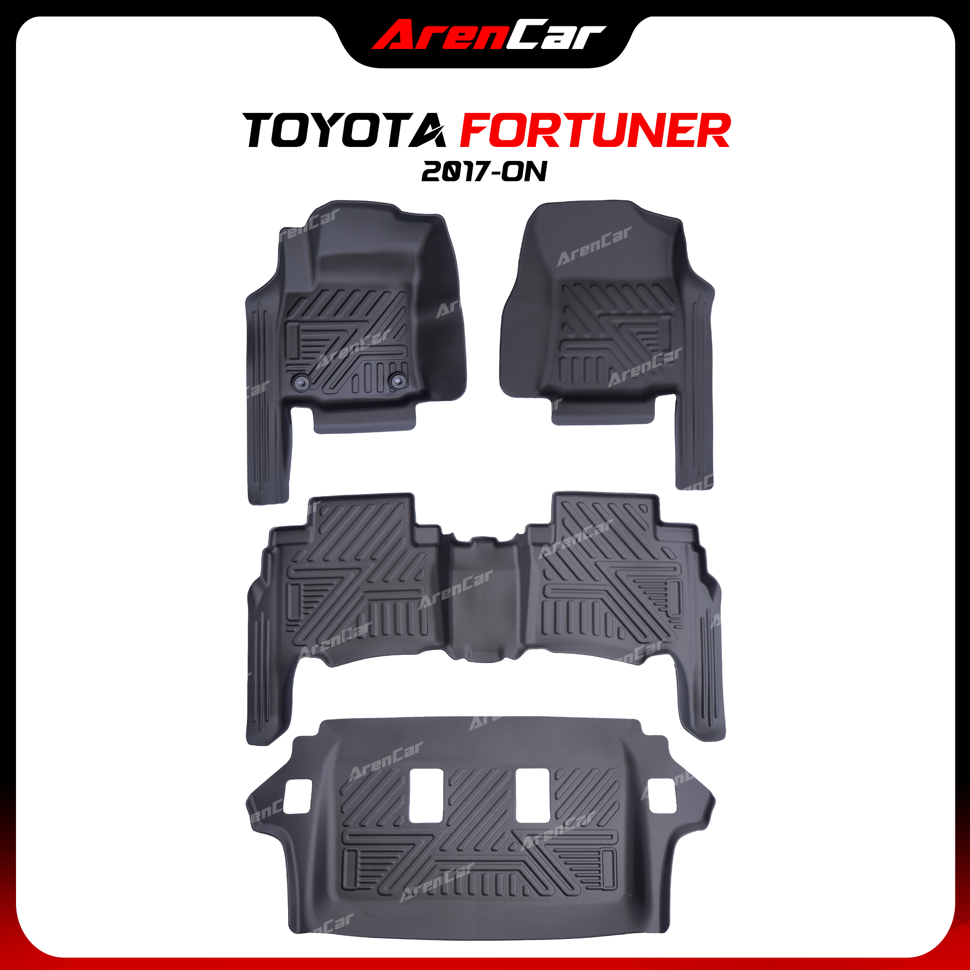 Thảm Lót Sàn Ô Tô TPE Nhựa Đúc Toyota Fortuner_thumbnail_1