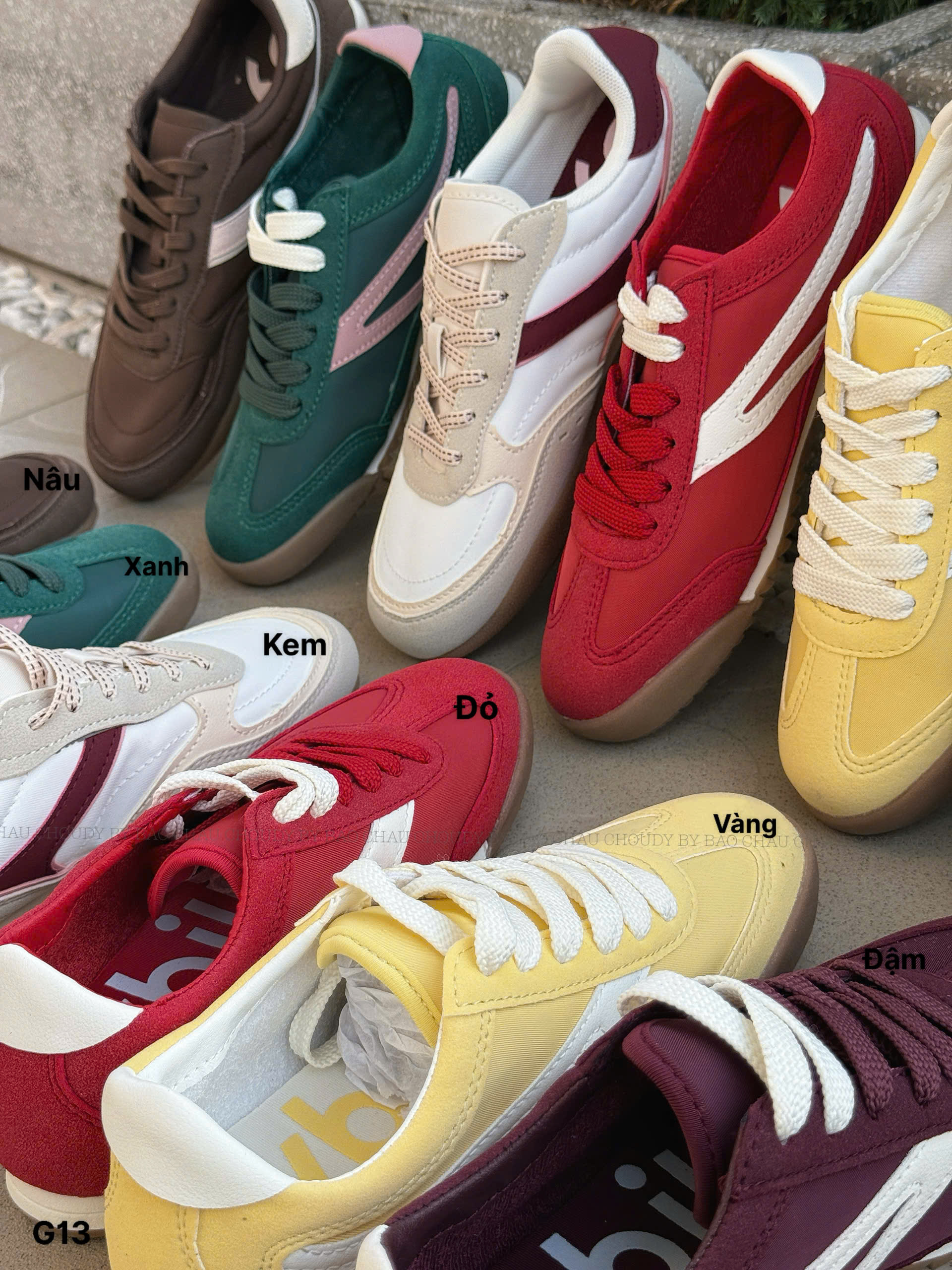 G13 GIÀY NỮ 6 MÀU
