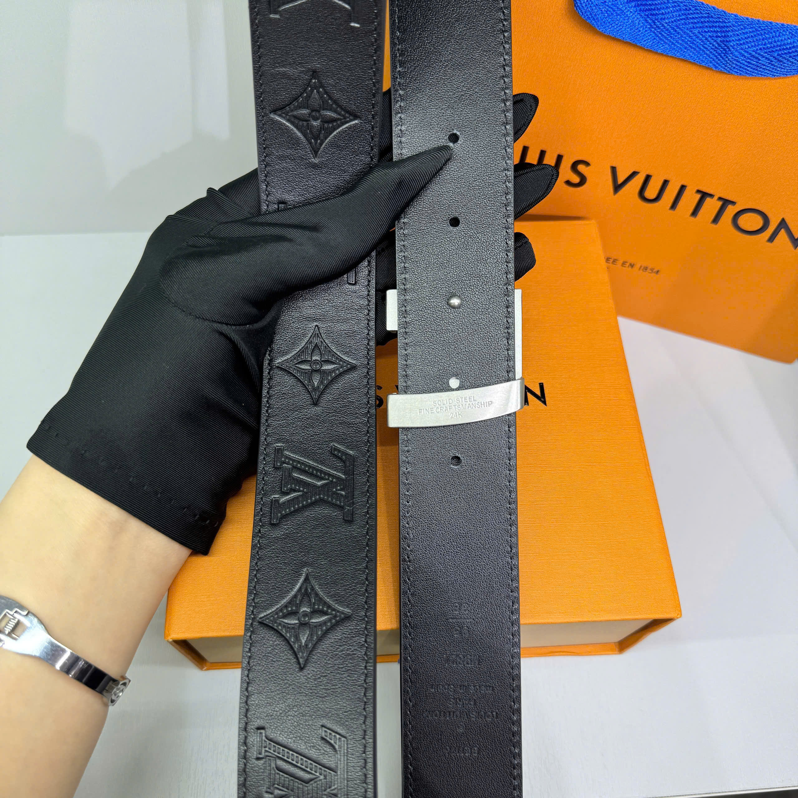 Dây lưng LV Initiales 40mm Reversible Belt_thumbnail_6