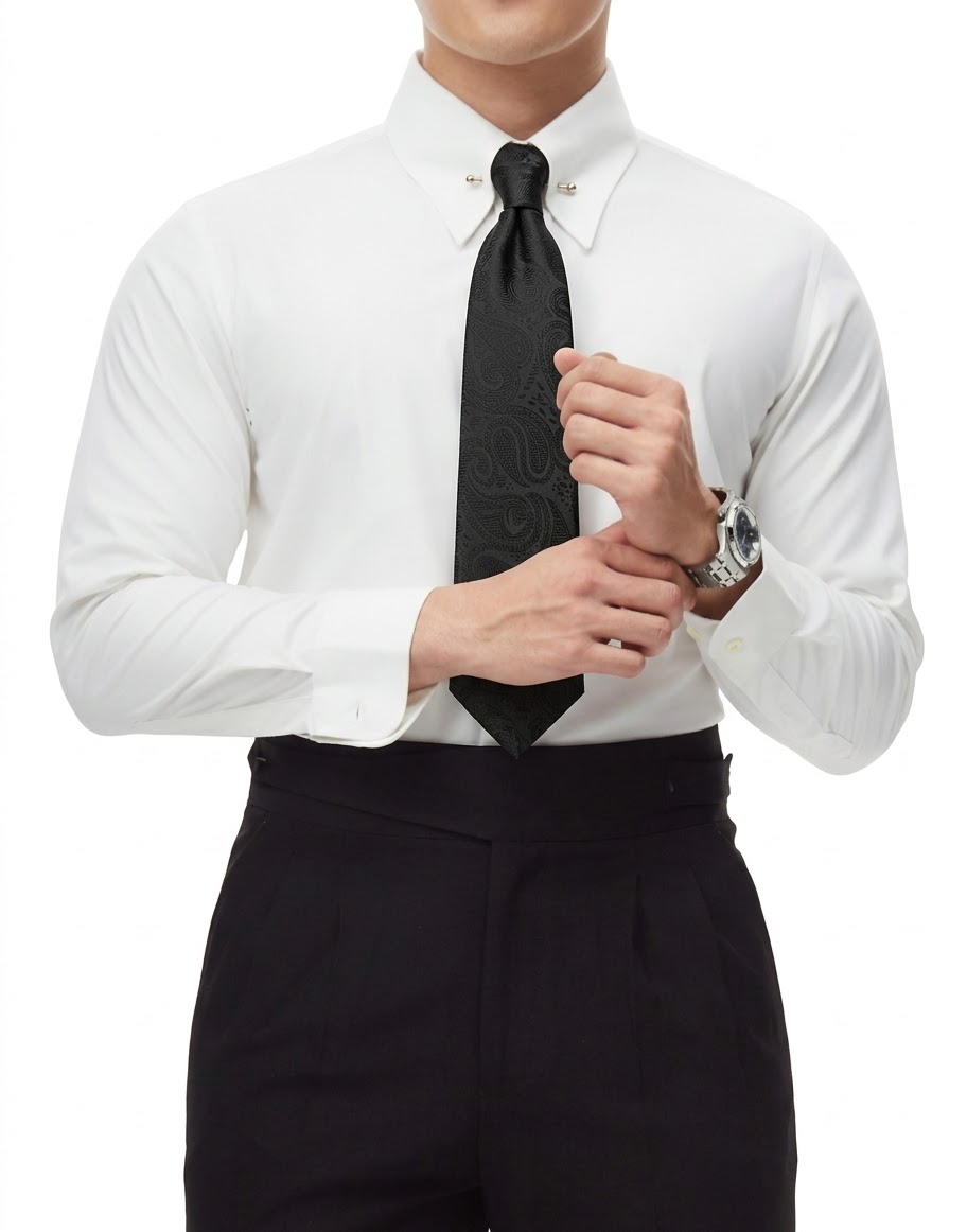 Cà Vạt Paisley Đen_thumbnail_5