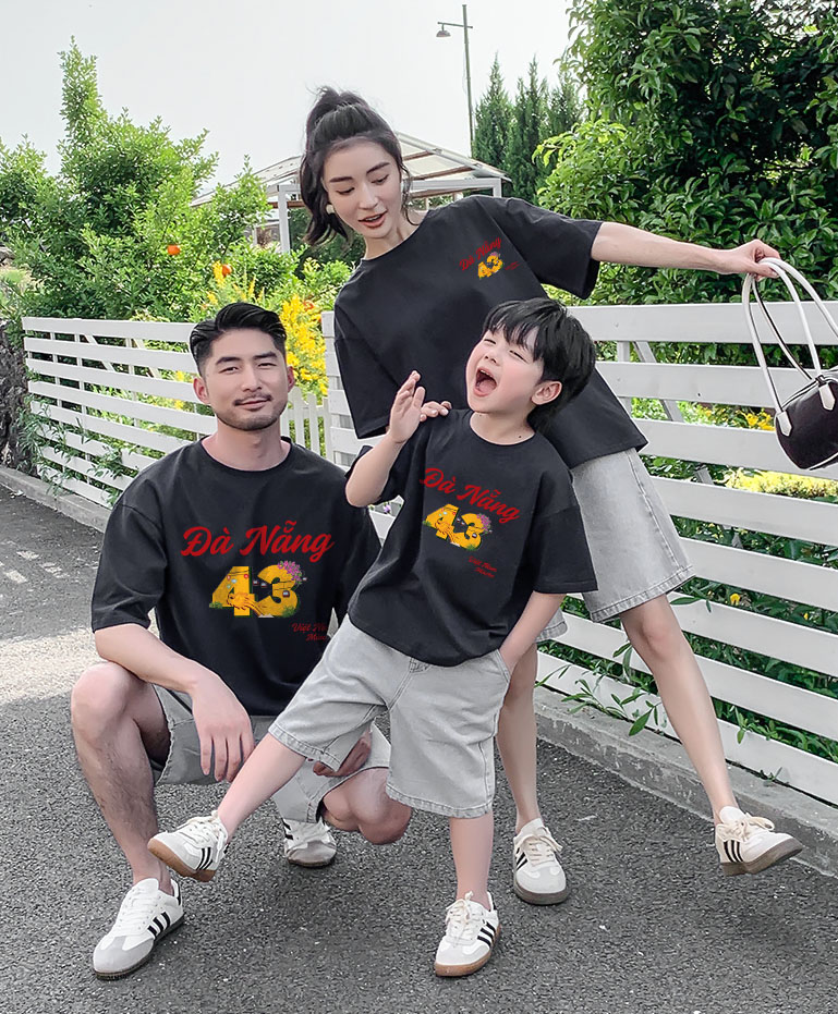 Áo thun nam du lịch Đà Nẵng ATD1299 Miucho Iconic vải cotton thoáng mát in mix_thumbnail_4