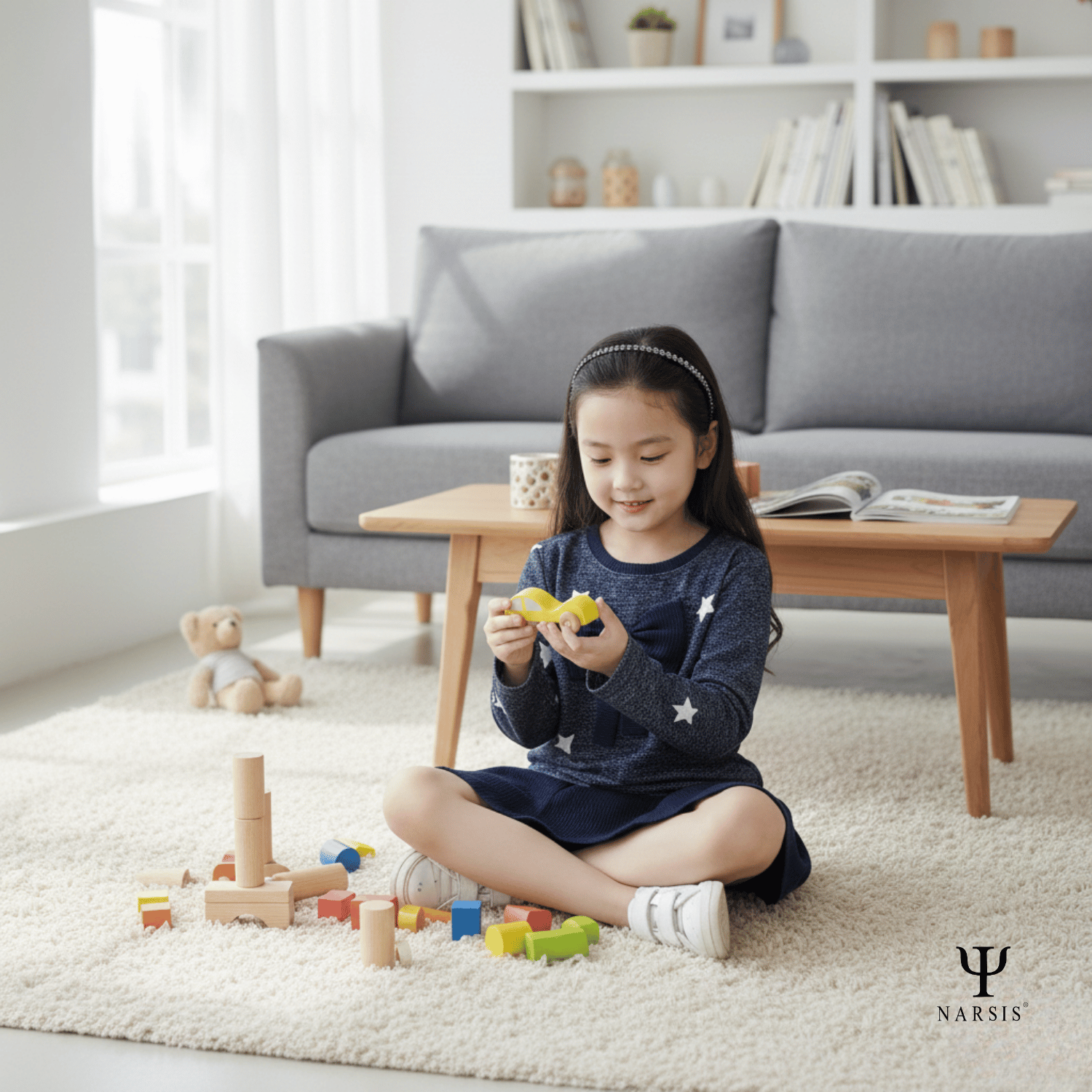 ÁO THU ĐÔNG BÉ GÁI KL0013 NARSIS VẢI LEN COTTON ẤM ÁP, THOÁNG MÁT, GIỮ ẤM TỐT, MỀM MẠI_thumbnail_2