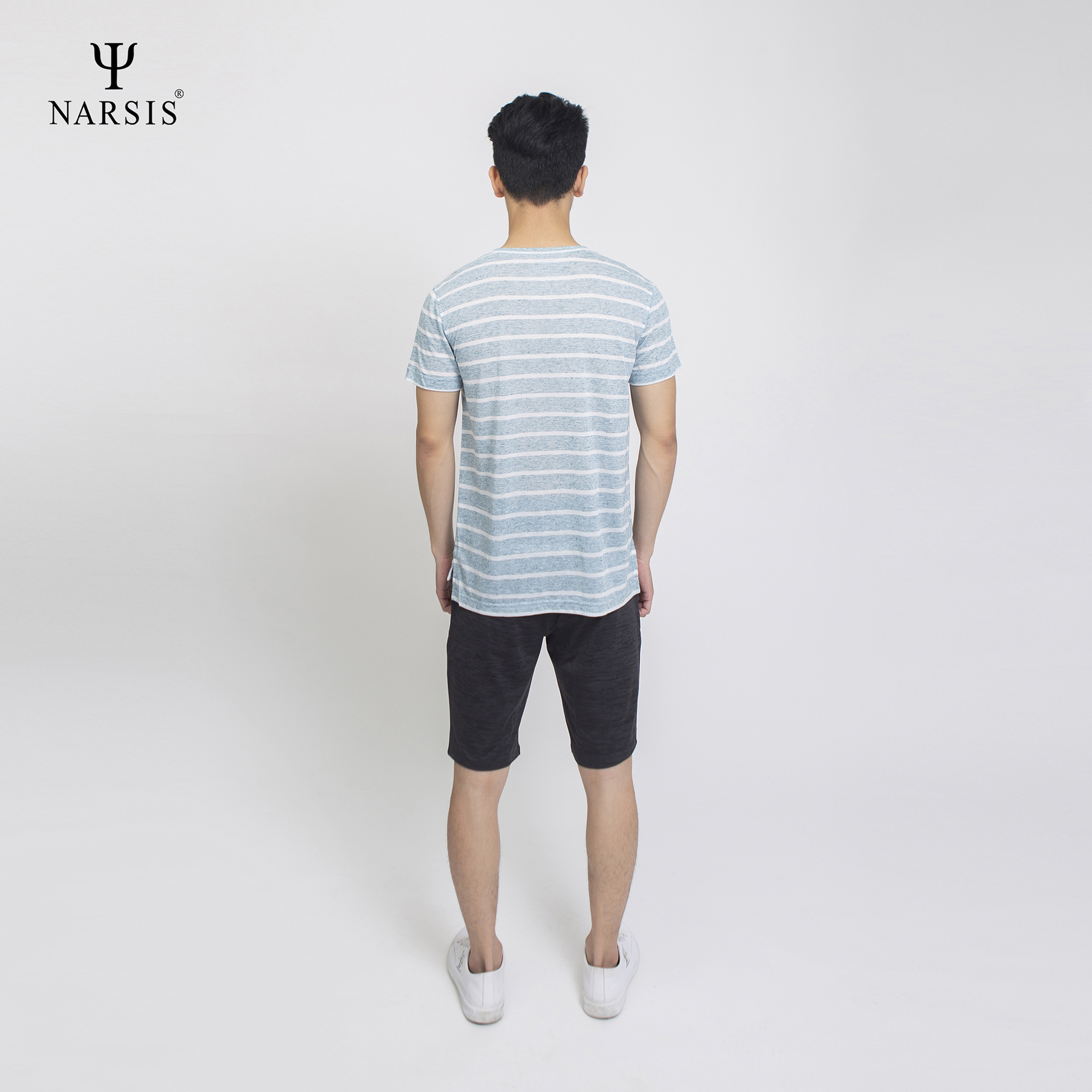 ÁO PHÔNG NAM D6029 NARSIS CHẤT LIỆU THOÁNG MÁT, DỄ CHỊU, THOẢI MÁI CẢ NGÀY, DỄ VẬN ĐỘNG_thumbnail_0