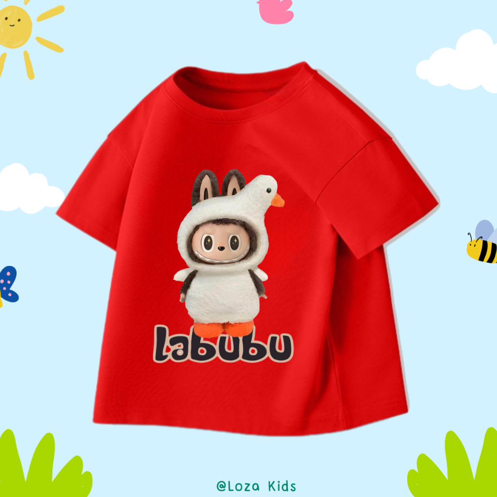 Áo thun bé trai in hình  Labubu  - Loza Kids AT2793_thumbnail_2