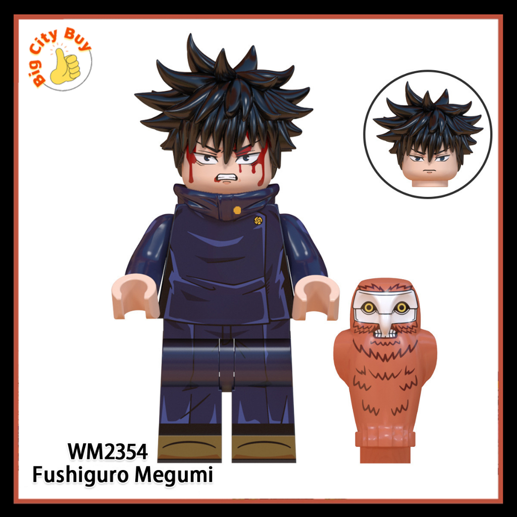 Mô hình Jujutsu Kaisen Minifigure Chú Thuật Hồi Chiến Đồ Chơi Lắp Ráp Anime Nổi Tiếng Nhật Bản Gojo Yuji_thumbnail_6