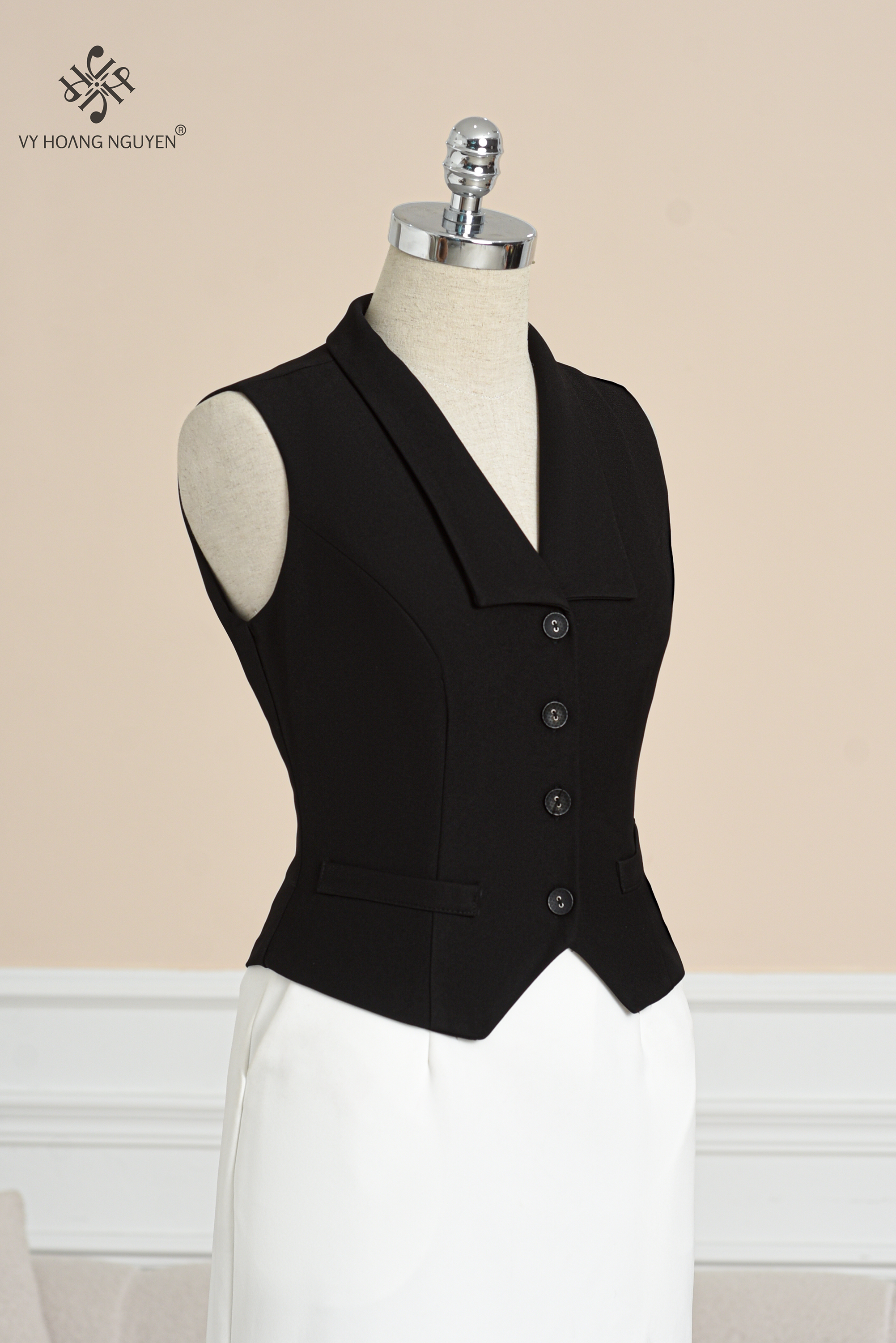 Áo Ghile Croptop Cúc Dọc_thumbnail_3