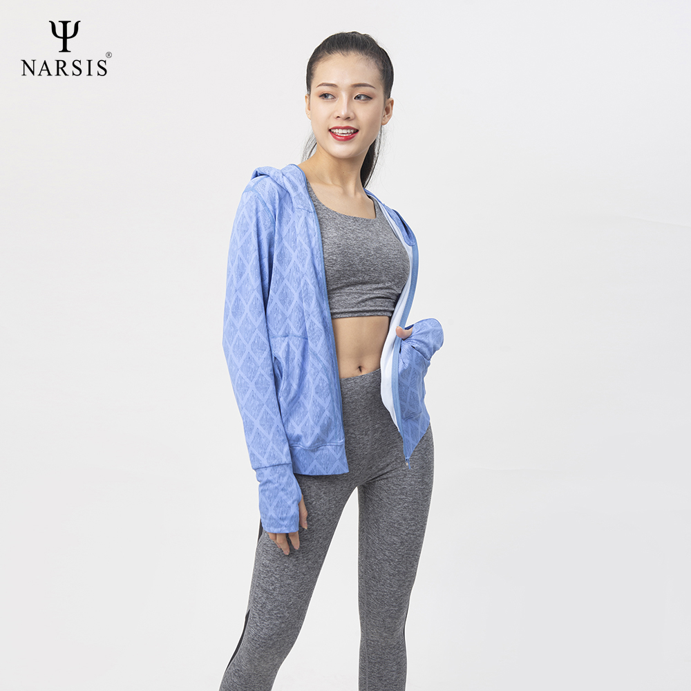 ÁO KHOÁC CHỐNG NẮNG - XANH - CHỐNG TIA UV NARSIS L23006 L23005 NARSIS CHẤT LIỆU THOÁNG MÁT, DỄ CH..._thumbnail_1