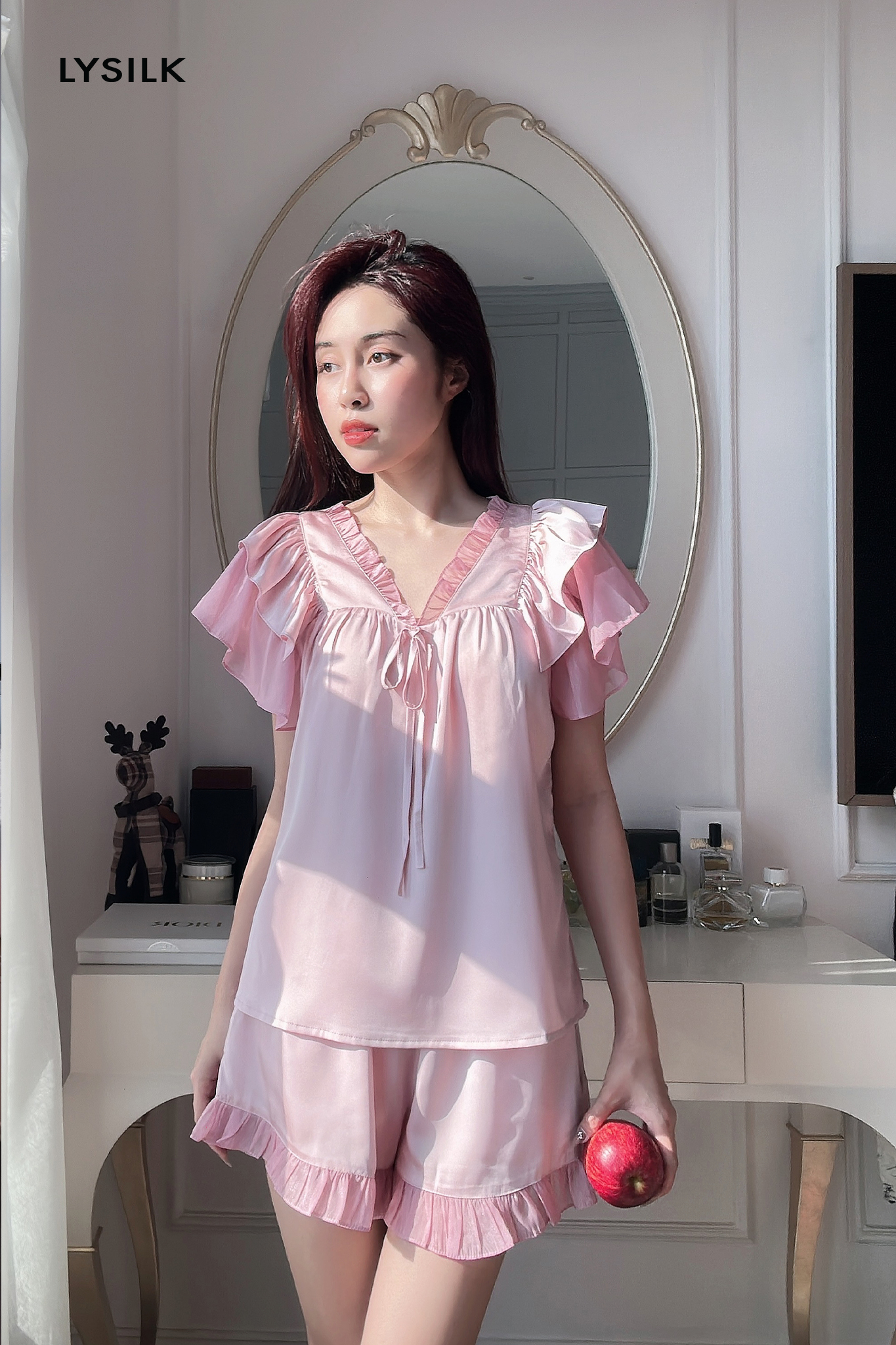 Bộ ngủ áo cộc tay, quần cộc BN312_thumbnail_2