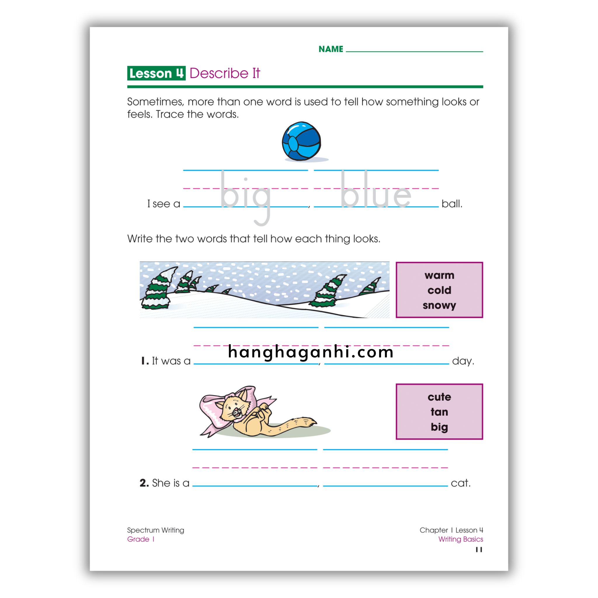 Sách Spectrum Writing Workbook Grade 1_thumbnail_9