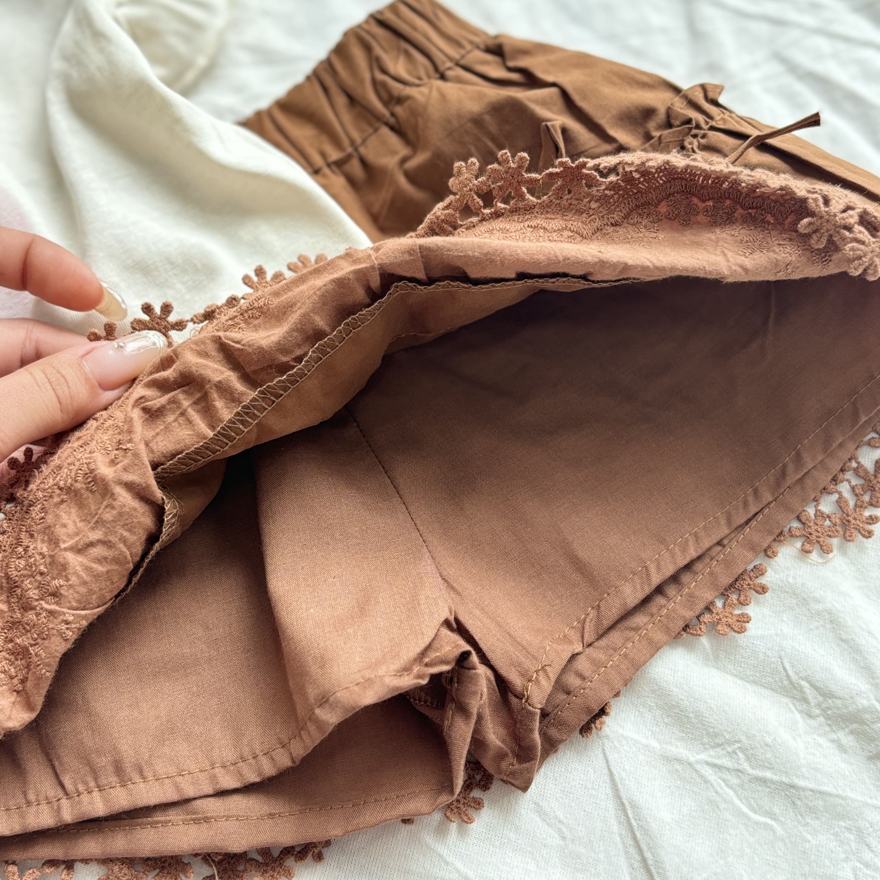 (A10) Áo thun hoạ tiết gấu baby  màu nâu mẫu hè 2025_thumbnail_7