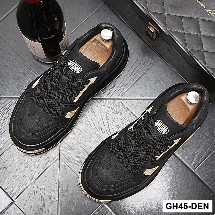 GH45 - Giày thể thao nam nữ màu trắng đế dày_thumbnail_2