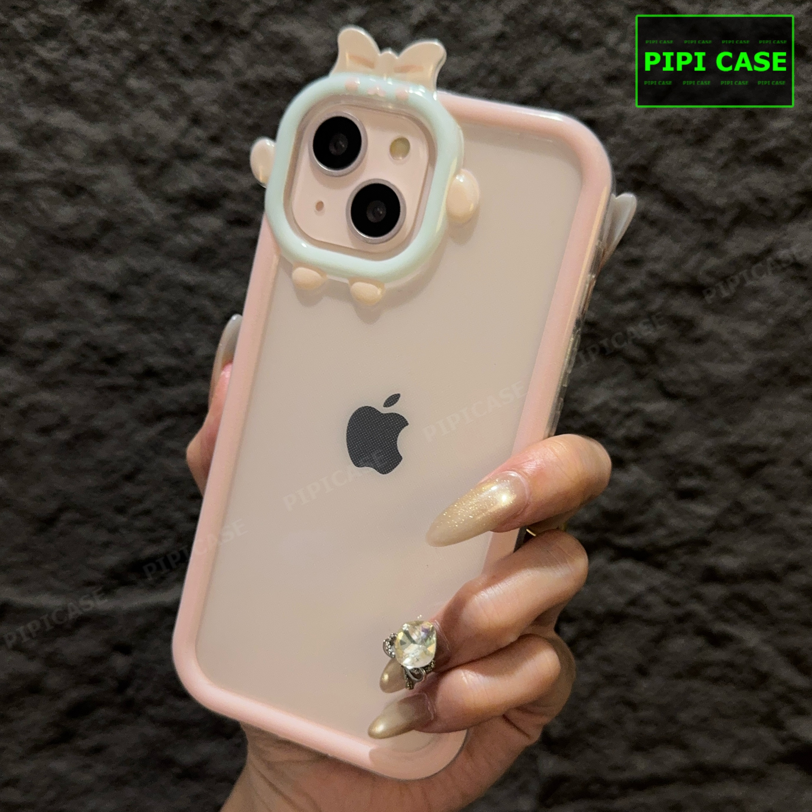 Ốp Lưng iPhone 14 Plus - Chic Cute - Hồng