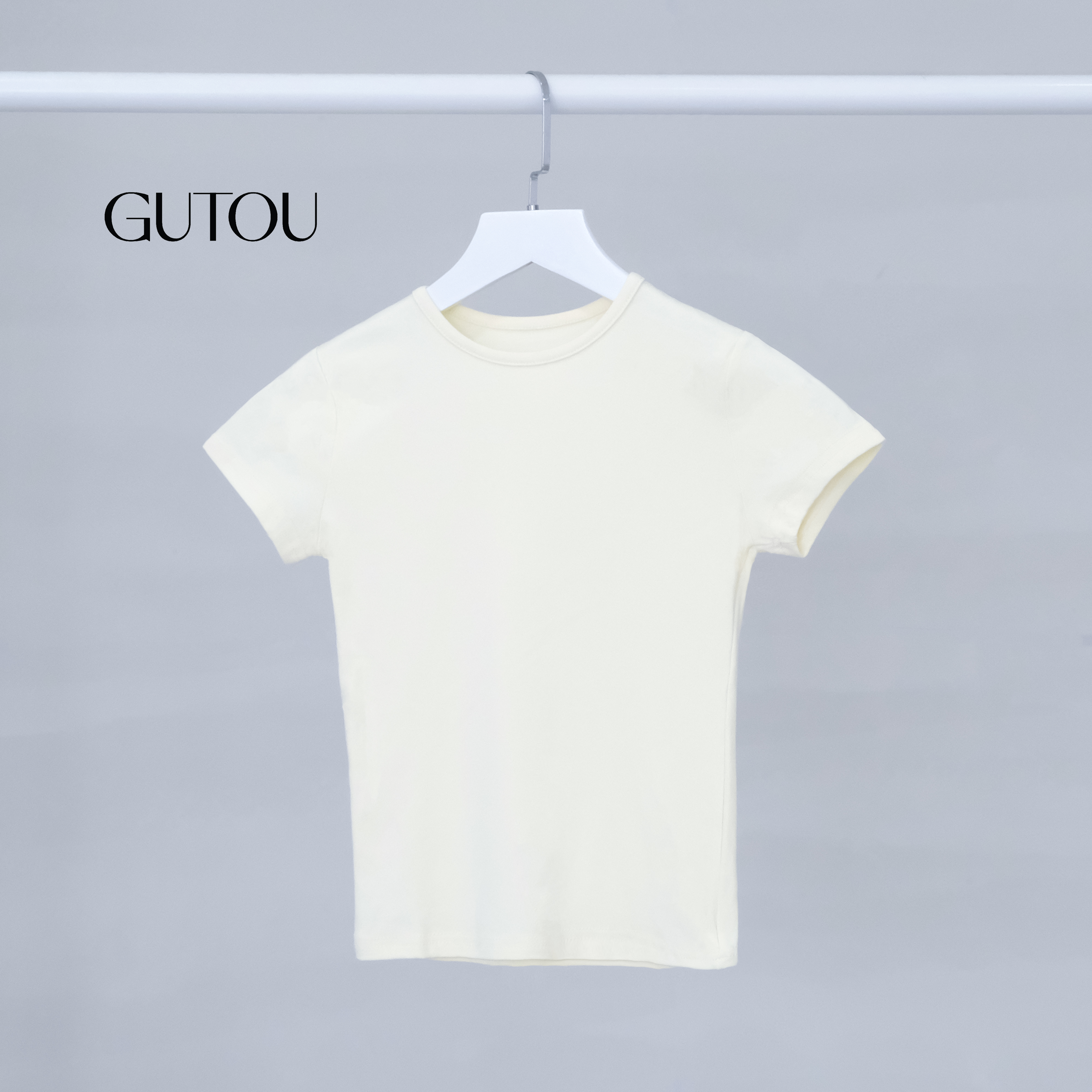 [ GUTOU ] Áo Thun Tay Ngắn Ôm Body_thumbnail_7