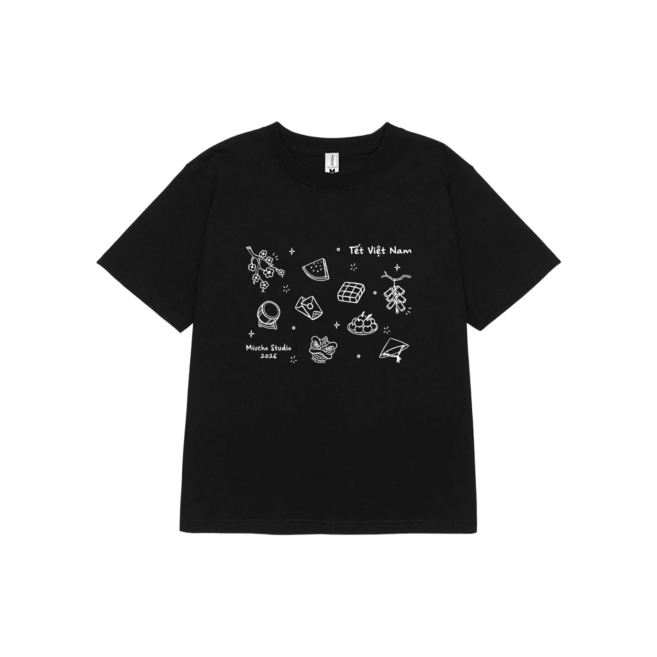 Áo baby tee nữ form vừa Miucho vải cotton co giãn 2 chiều thoáng mát Tết 2026 in mix 2890_thumbnail_12